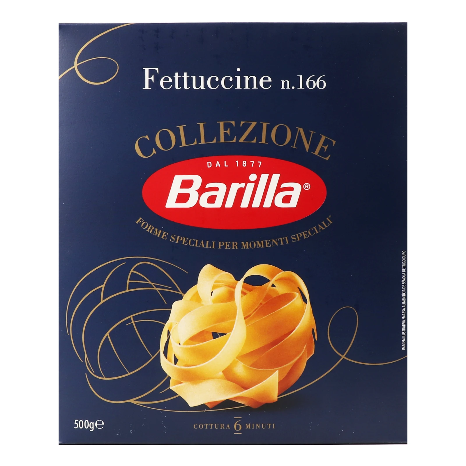 Макарони Barilla Collezione Fettuccine №166 500г Фото навігації №:1