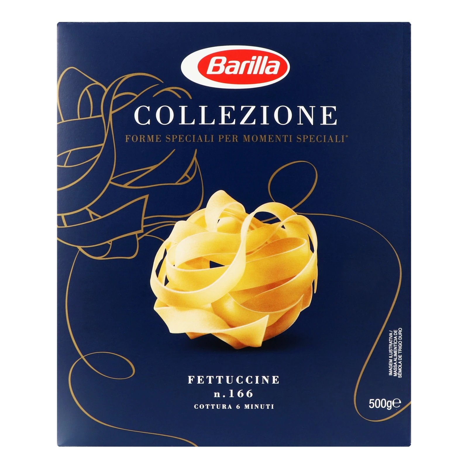 Макарони Barilla Collezione Fettuccine №166 500г Фото №:1
