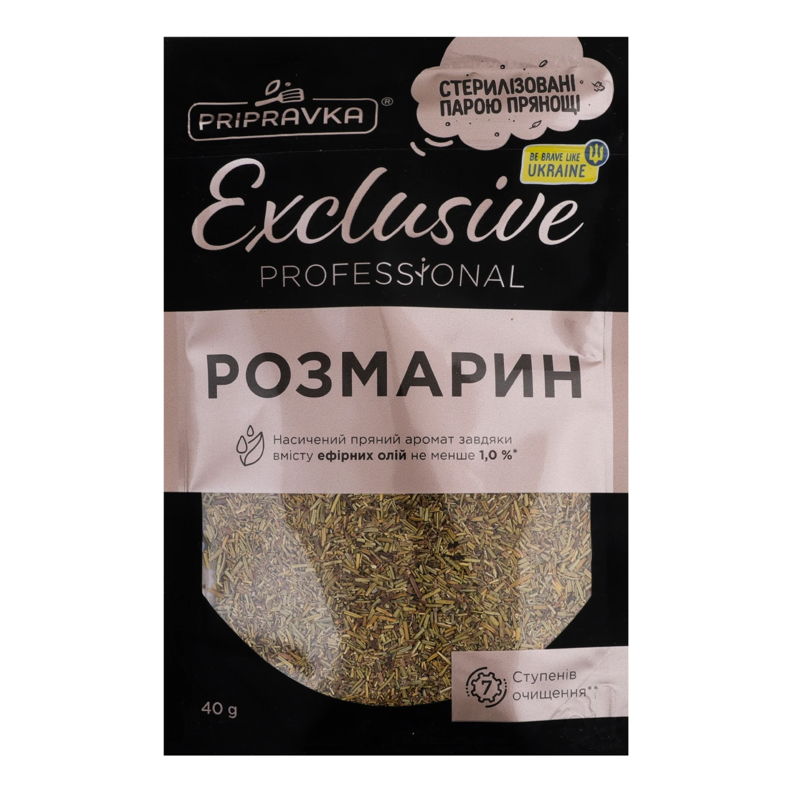 Розмарин Pripravka Exclusive Professional 40г Фото навігації №:1