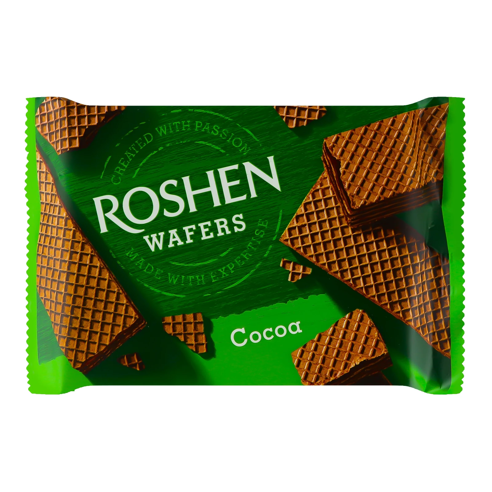 Вафлі Roshen Wafers Cocoa 72г Фото навігації №:1