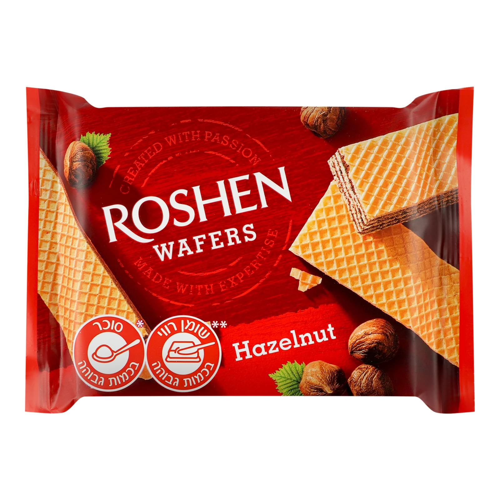 Вафлі Roshen Wafers Hazelnut 72г Фото №:1