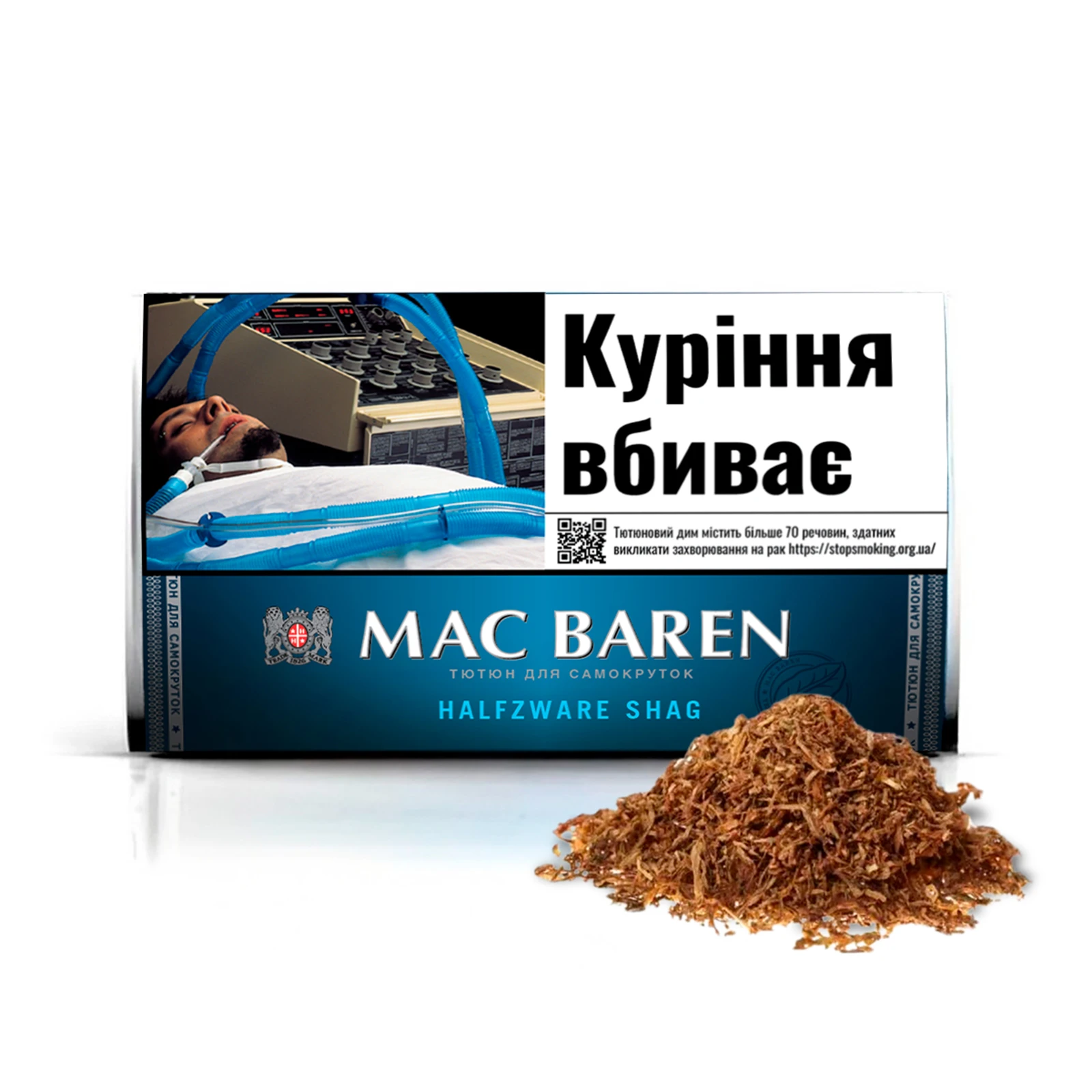 Тютюн Mac Baren 30г Halfzware Shag Фото №:2