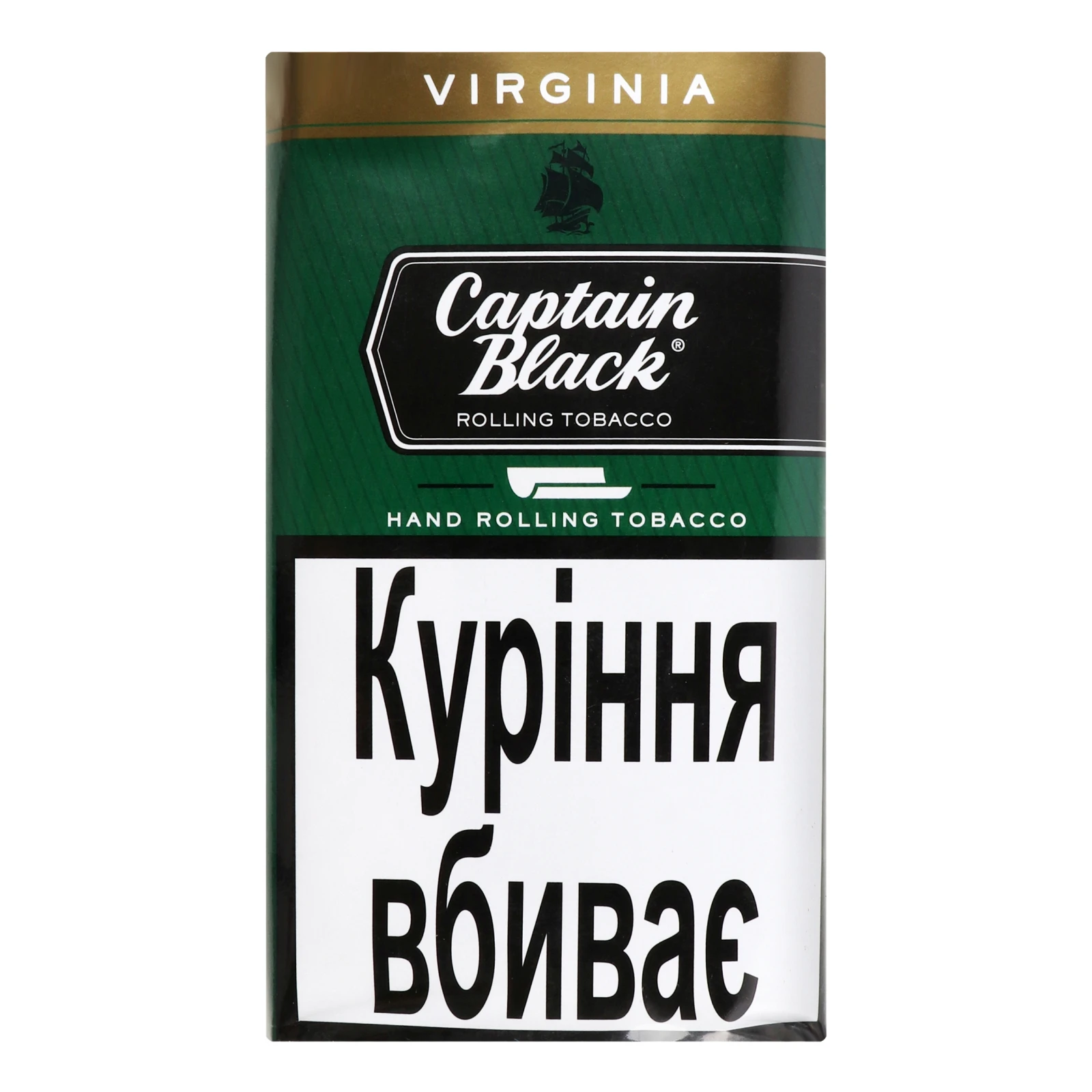 Тютюн Captain Black Virginia для куріння сигаретний 30г Фото навігації №:1