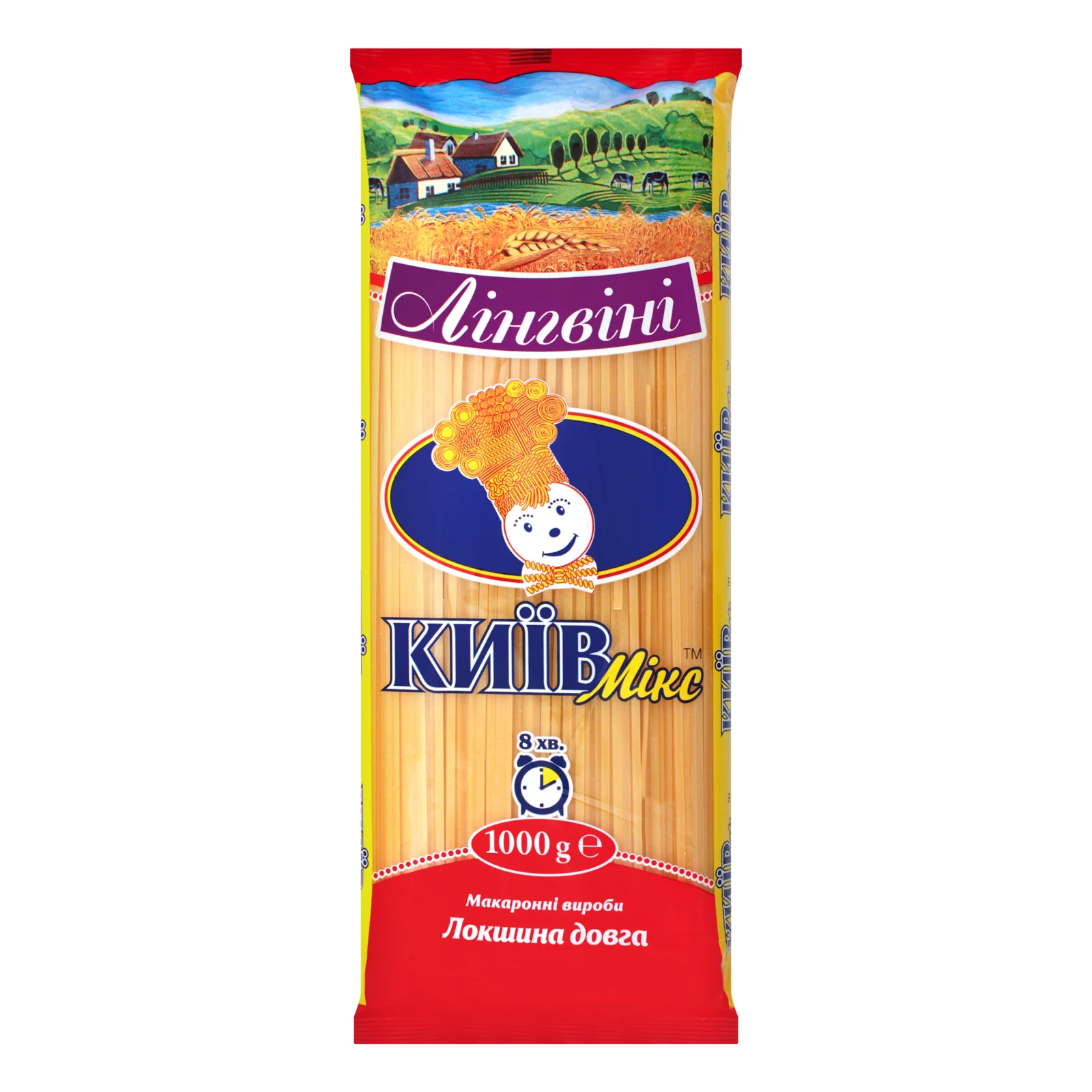 Макарони Київ Мікс 1кг лінгвині Фото №:1