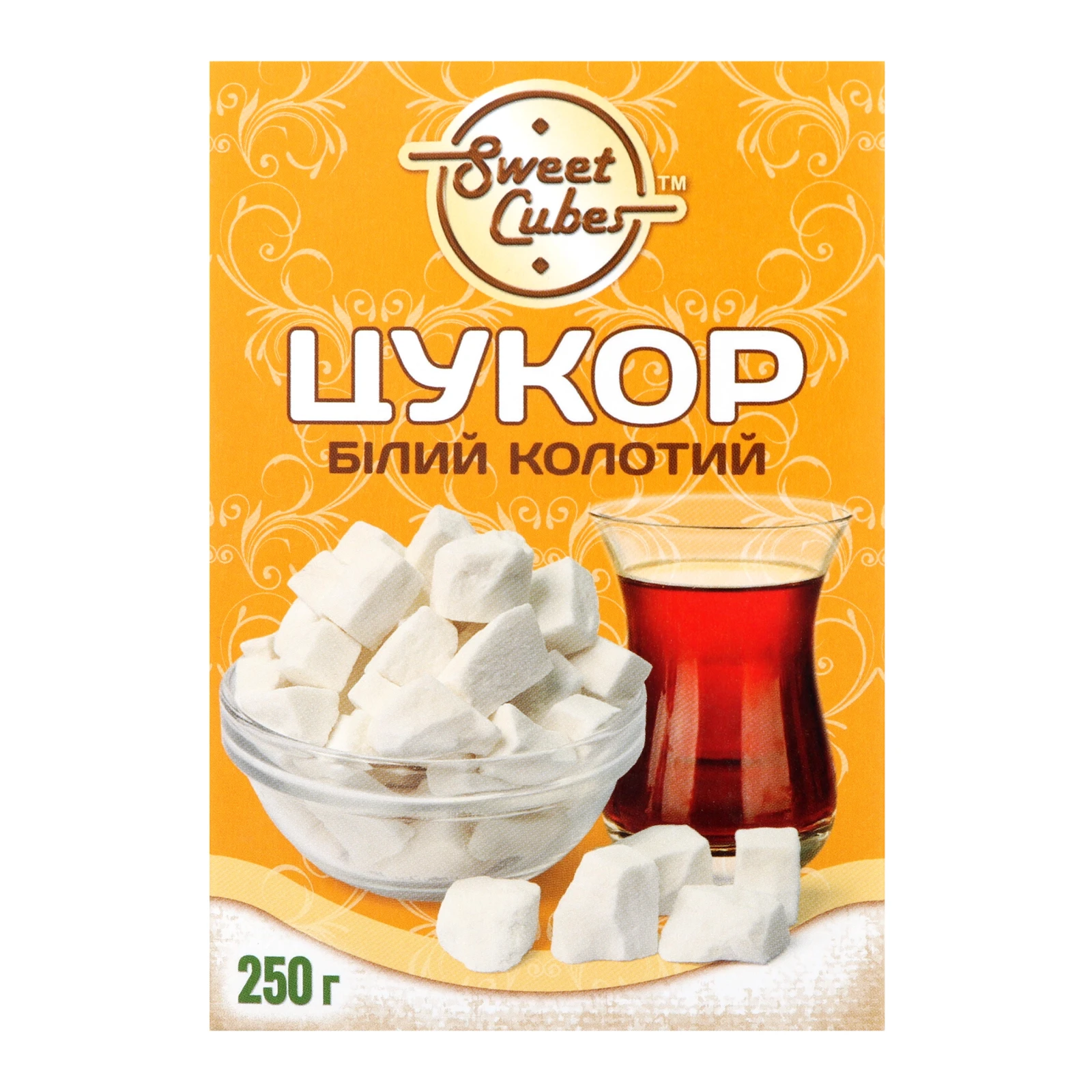 Цукор Sweet Cubes 250г білий колотий