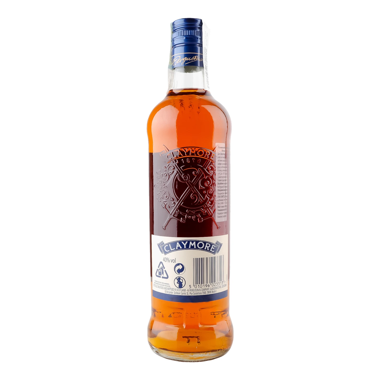 Віскі Claymore шотландське купажоване 40% 0.7л Фото №:2