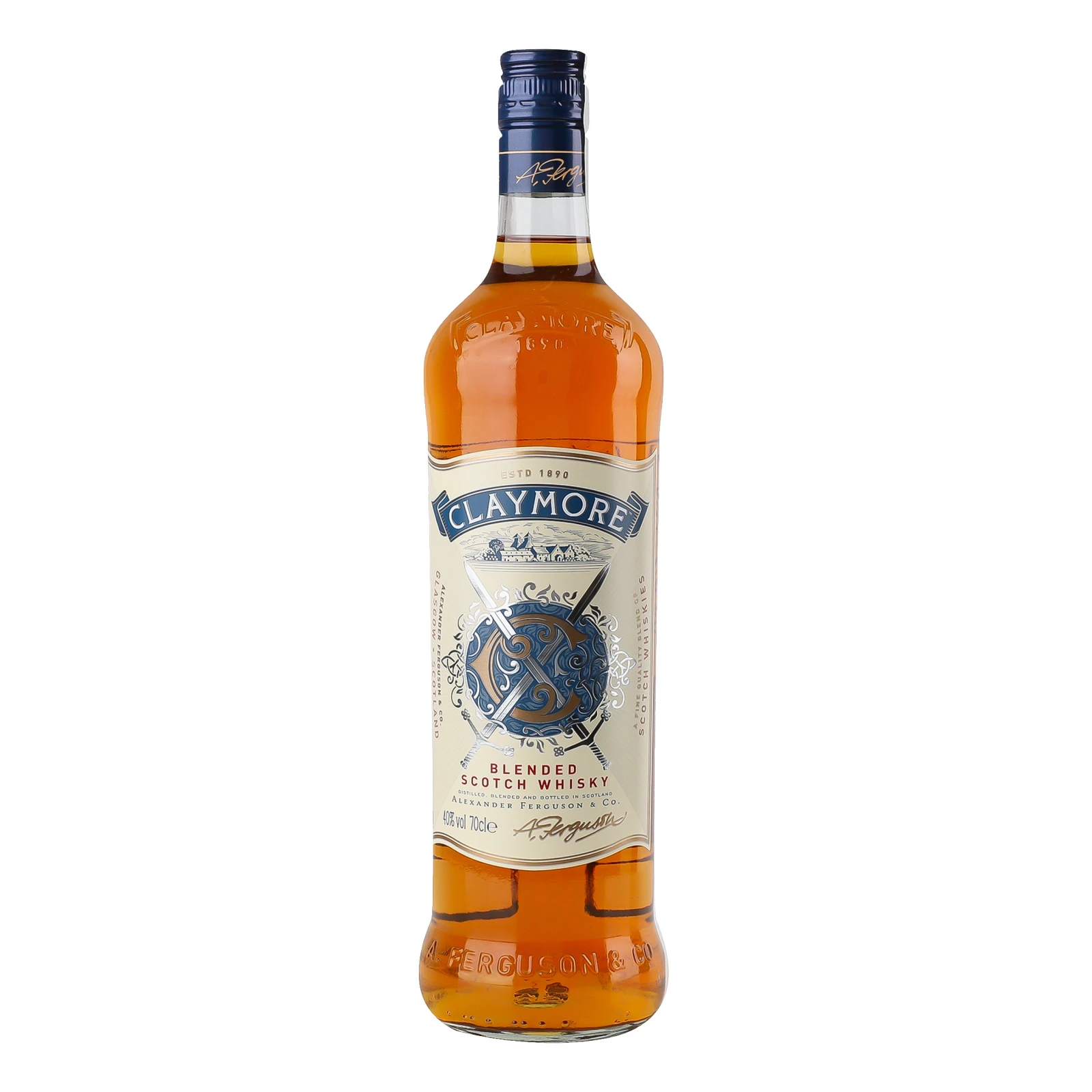 Віскі Claymore шотландське купажоване 40% 0.7л
