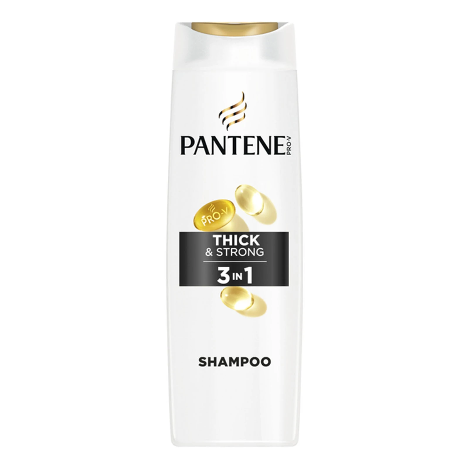 Шампунь-бальзам-ополіскувач для волосся Pantene Pro-V Thick&Strong 3в1 360мл Фото навігації №:1