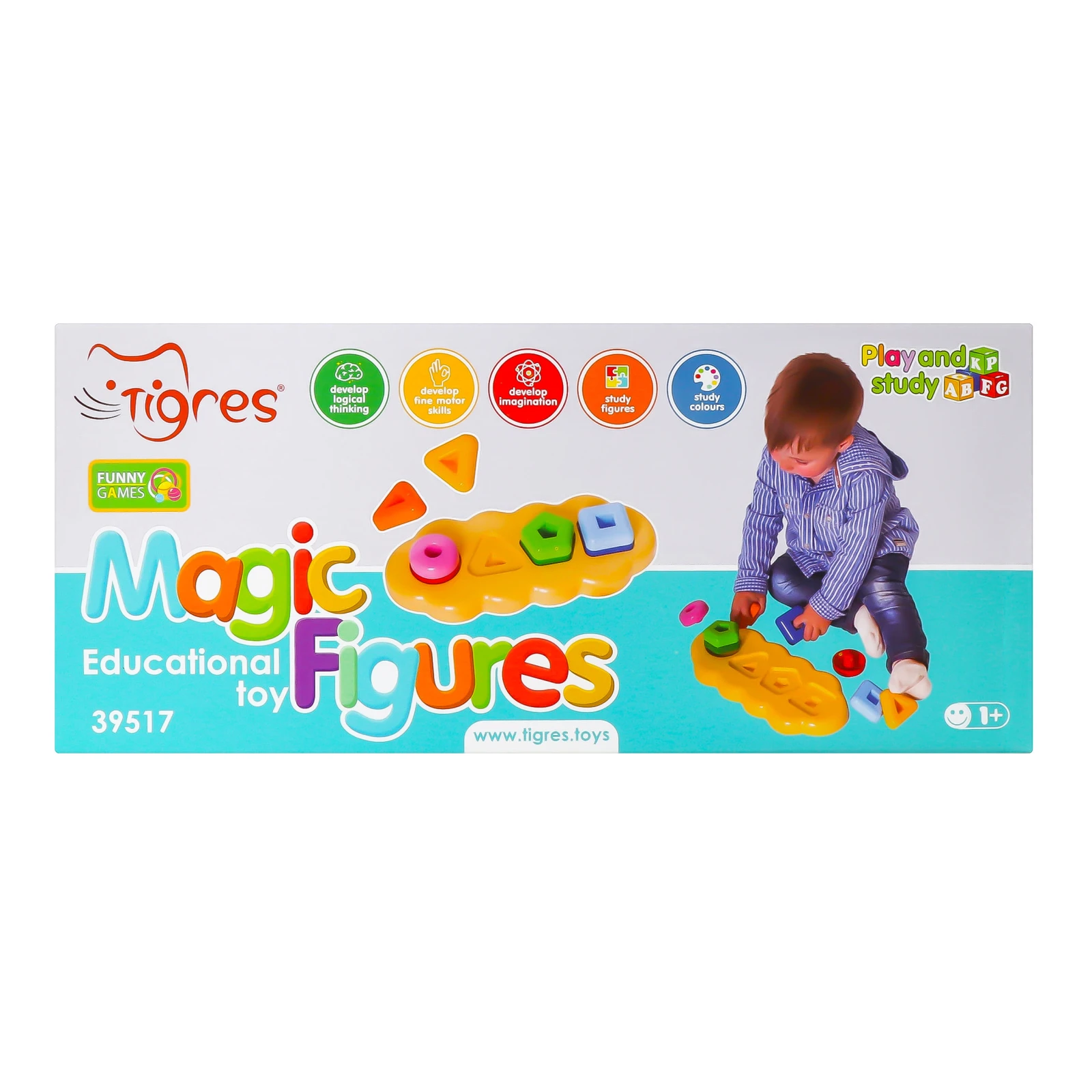 Іграшка Tigres Magic Figures №39517 для дітей від 12 місяців Фото №:1