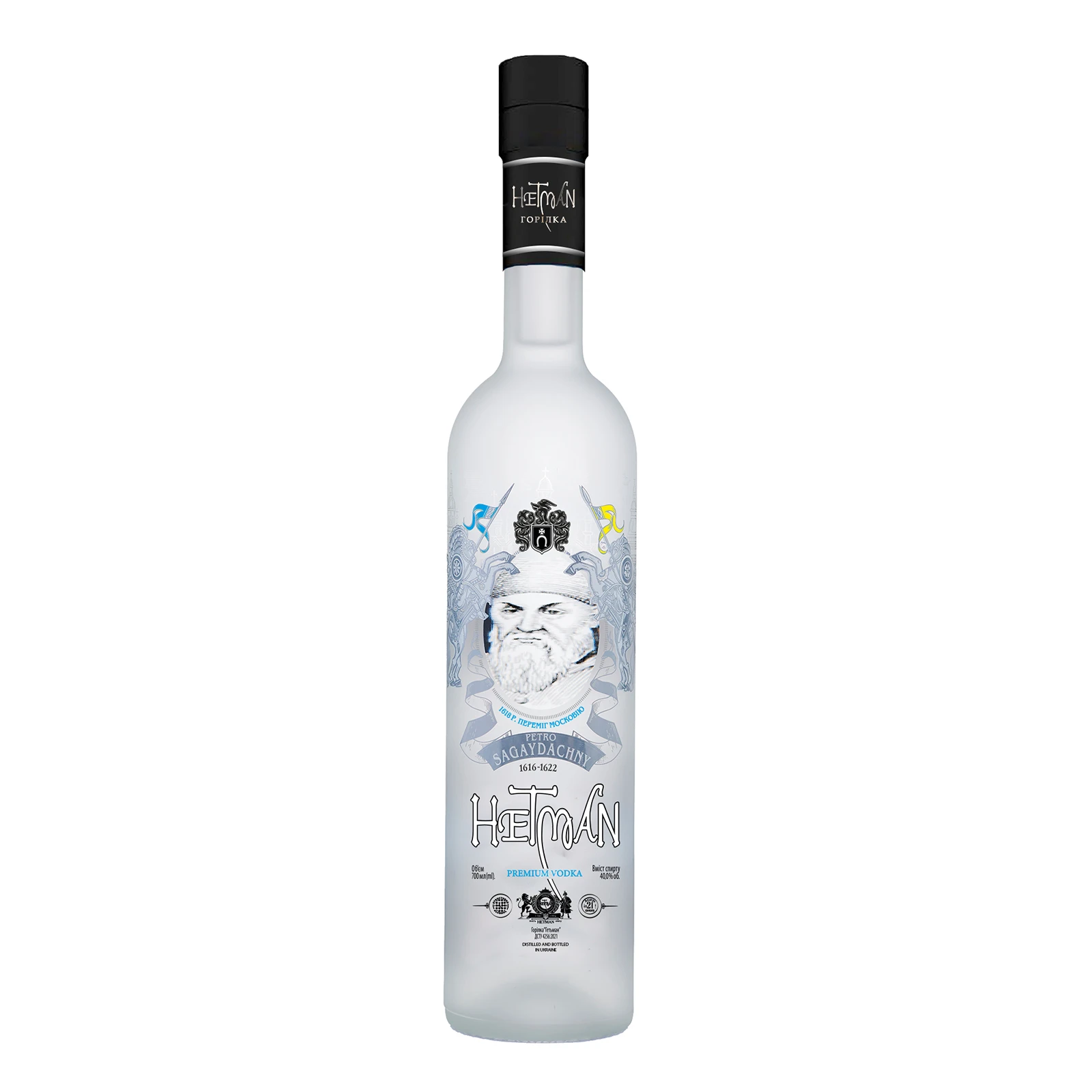 Горілка Гетьман 40% 0.7л Фото №:1