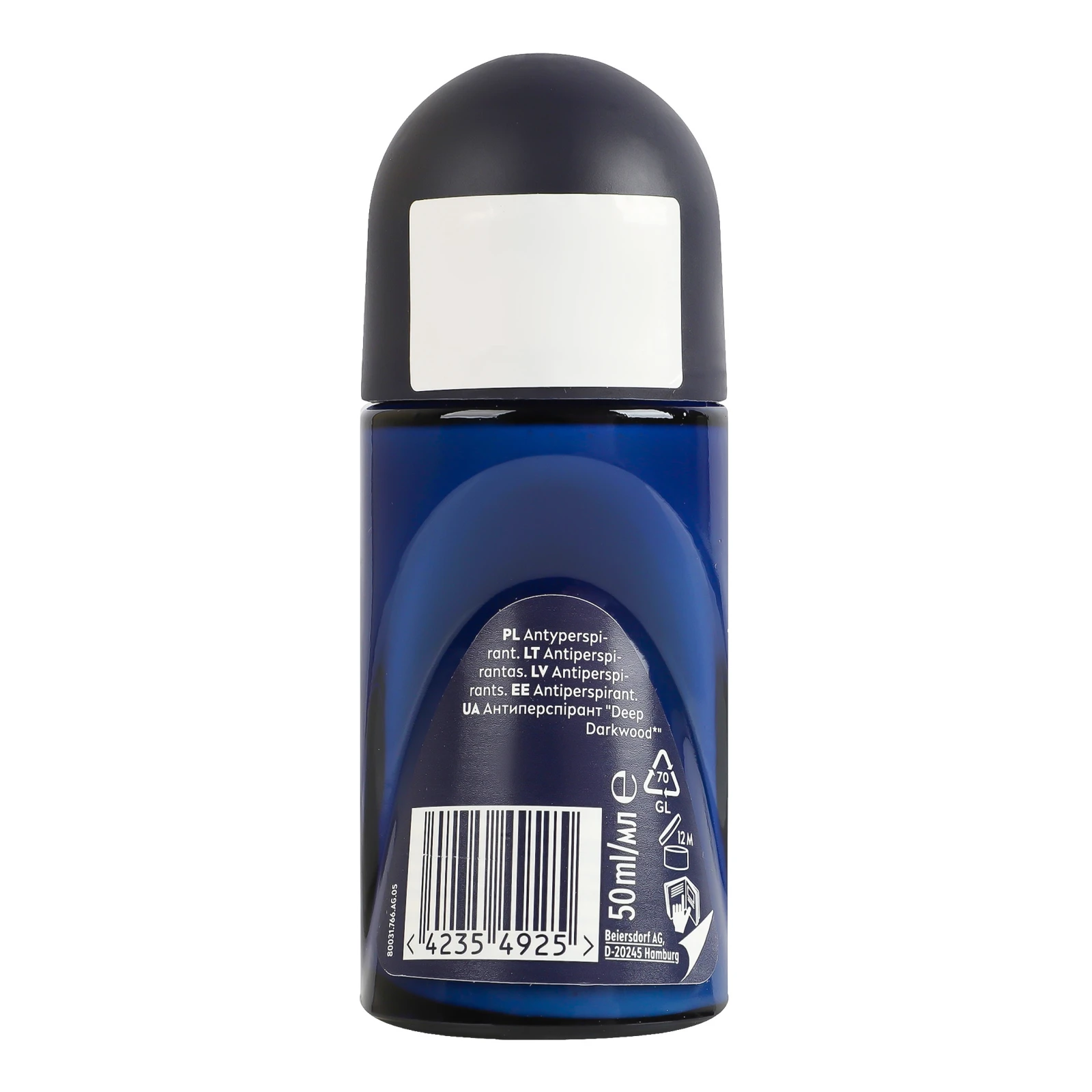 Антиперспірант Nivea Men Deep Darkwood 50мл фото 2