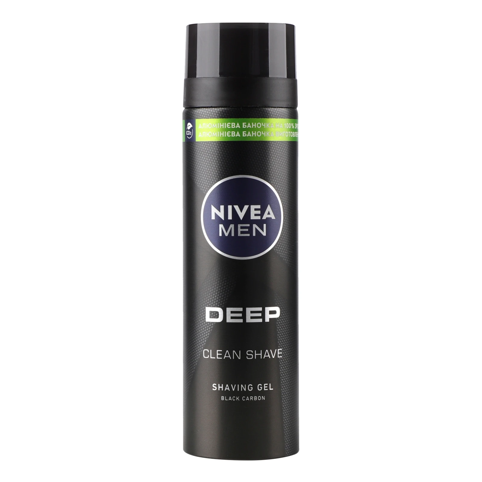 Гель для гоління Nivea Men Deep Clean shave 200мл Фото №:1