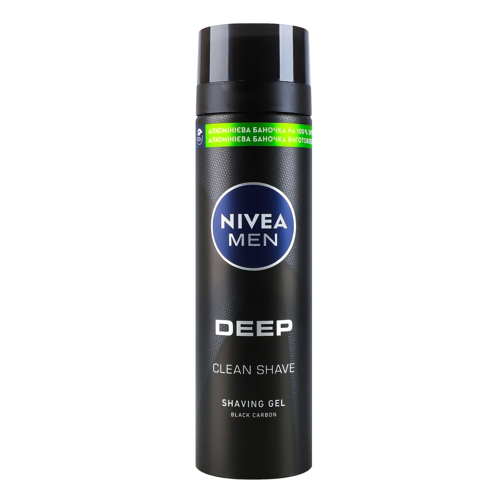 Гель для гоління Nivea Men Clean Shave Deep 200мл Фото №:1