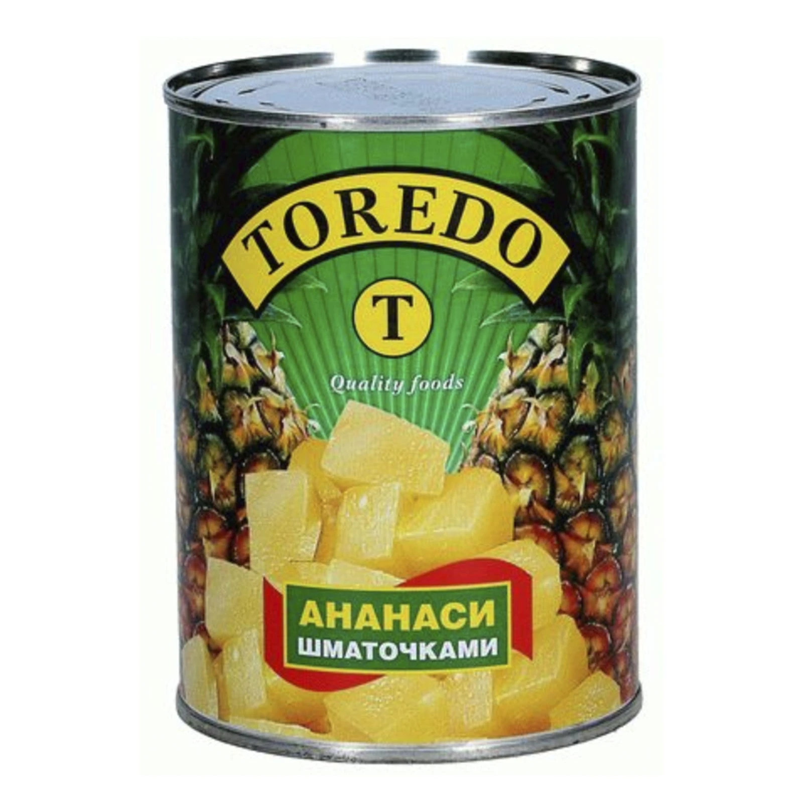 Ананас Toredo в солодкому сиропі шматочки 565г