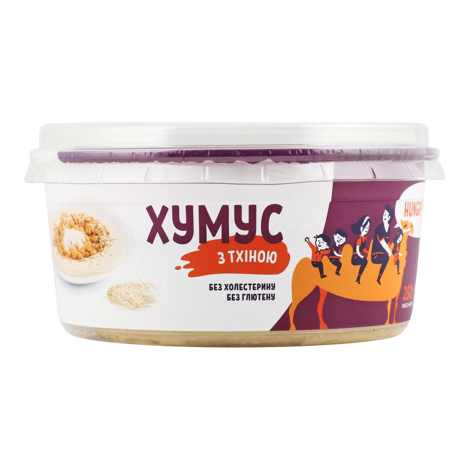 Хумус Hungry Papa з тхіною 250г Фото №:1