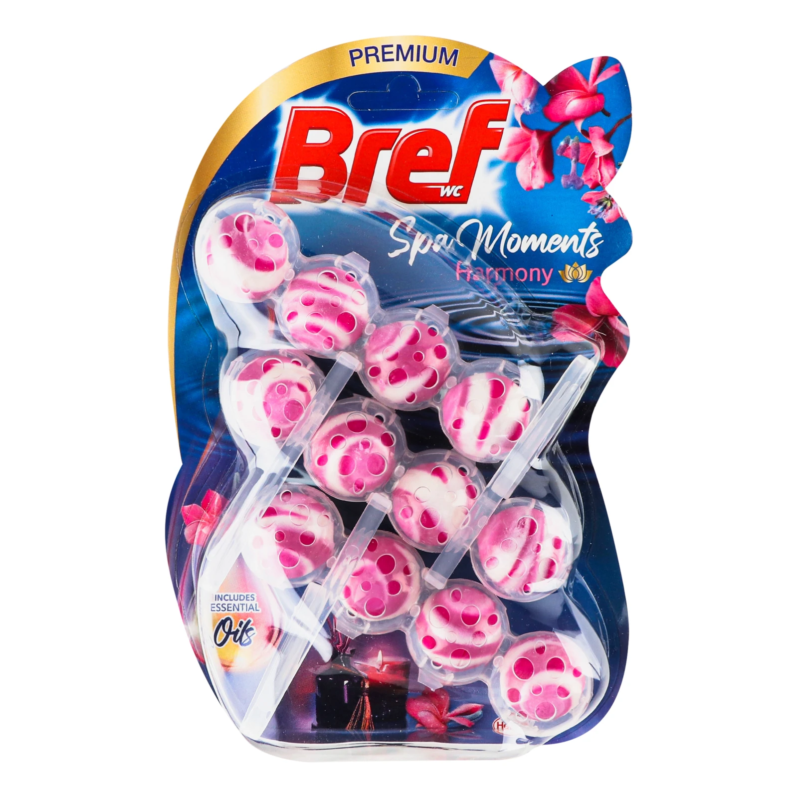 Блок туалетний Bref Spa Moments Harmony для унітазу 3*50г/уп Фото №:1