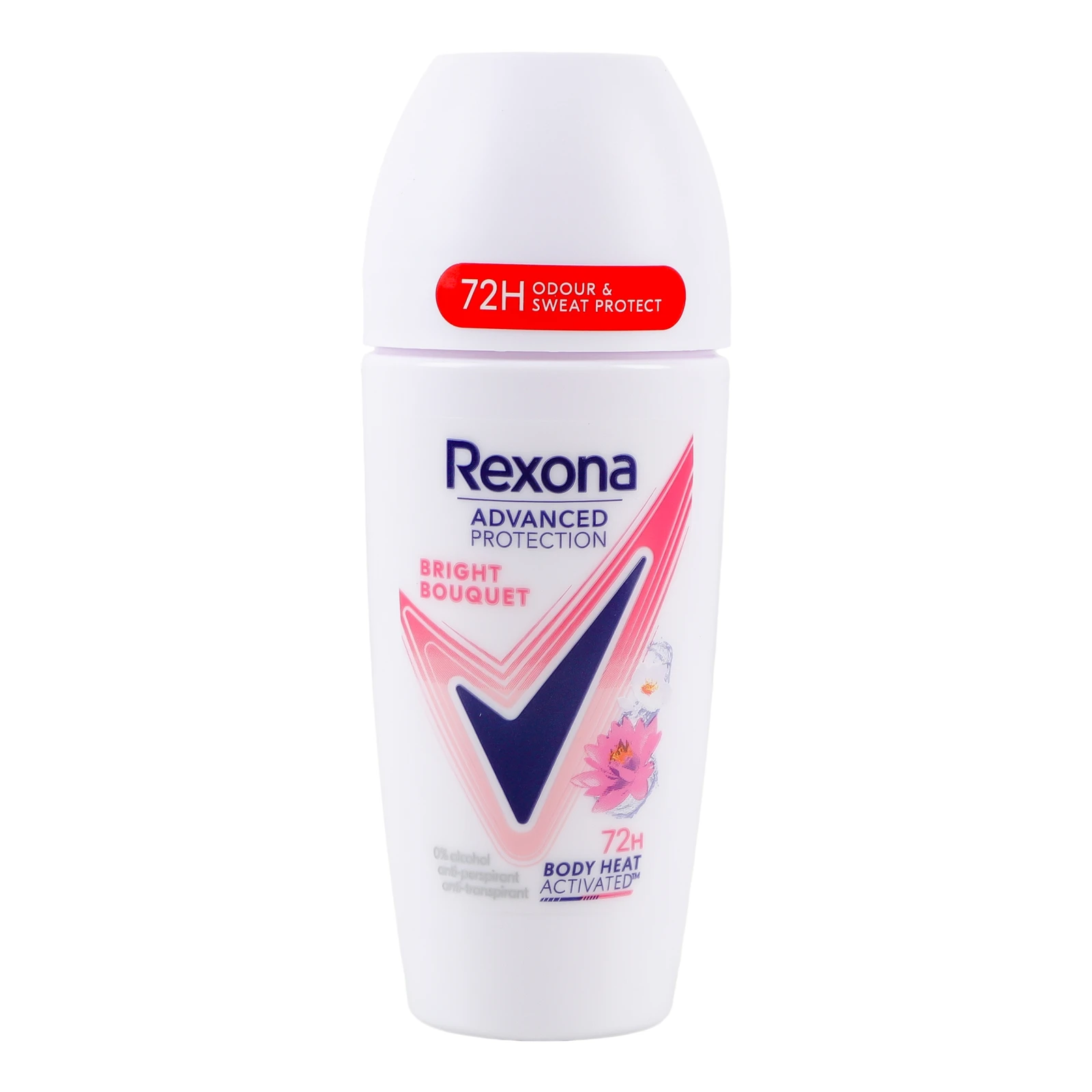 Антиперспірант Rexona Advanced protection Яскравий букет кульковий 50мл Фото №:1