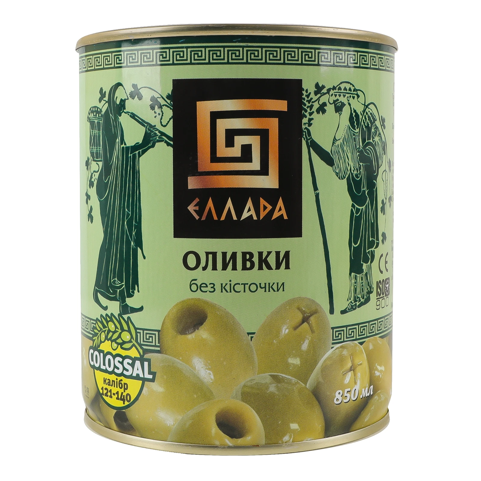 Оливки Еллада Сolossal без кісточки 800г Фото №:1