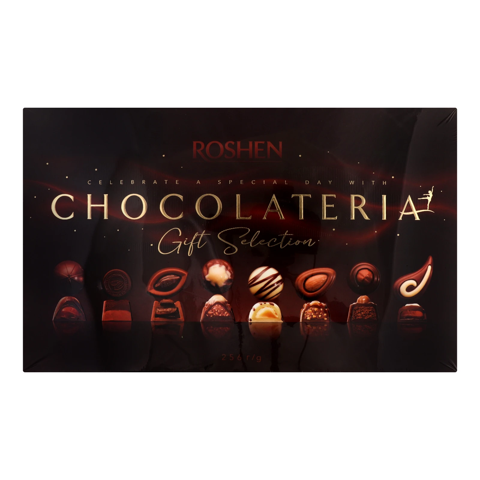 Цукерки Roshen 256г Chocolaeria асорті Фото навігації №:1