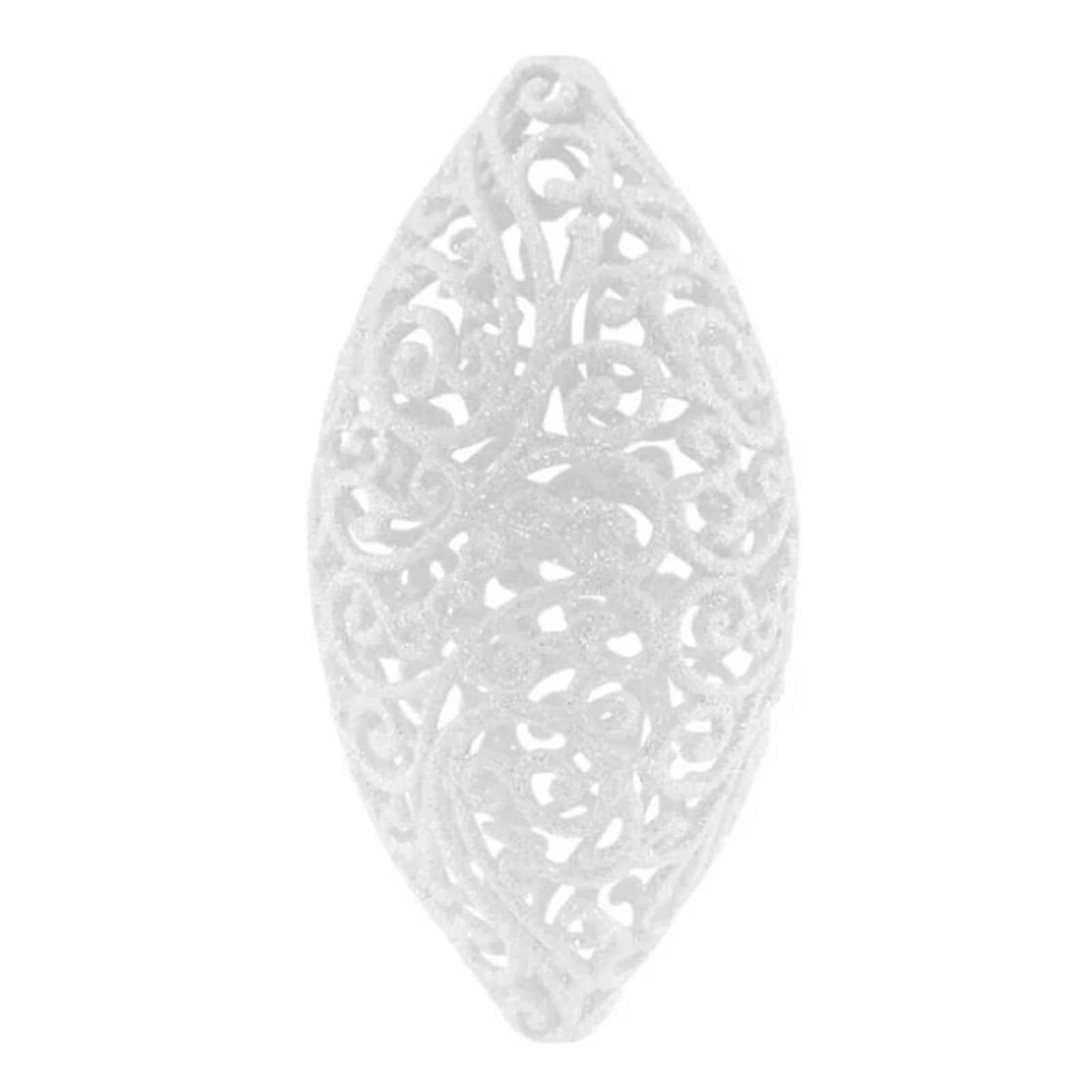 Прикраса Mislt Овал ажурний 8см Фото №:2