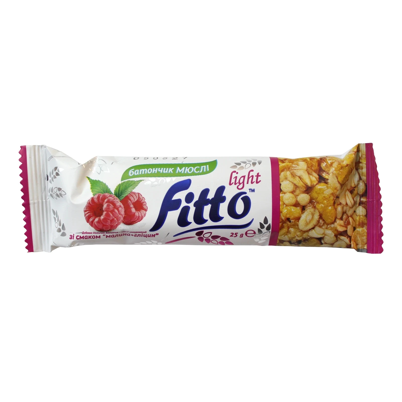 Батончик Fitto 25г зі смаком малини Фото №:1
