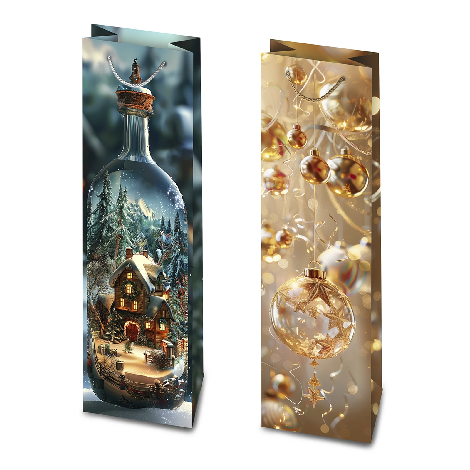 Пакет подарунковий ButL+ НГ 390х112х80 Фото №:1