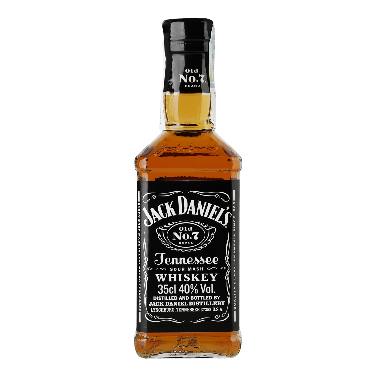Віскі Jack Daniel's Tennessee Old №7 40% 0.35л
