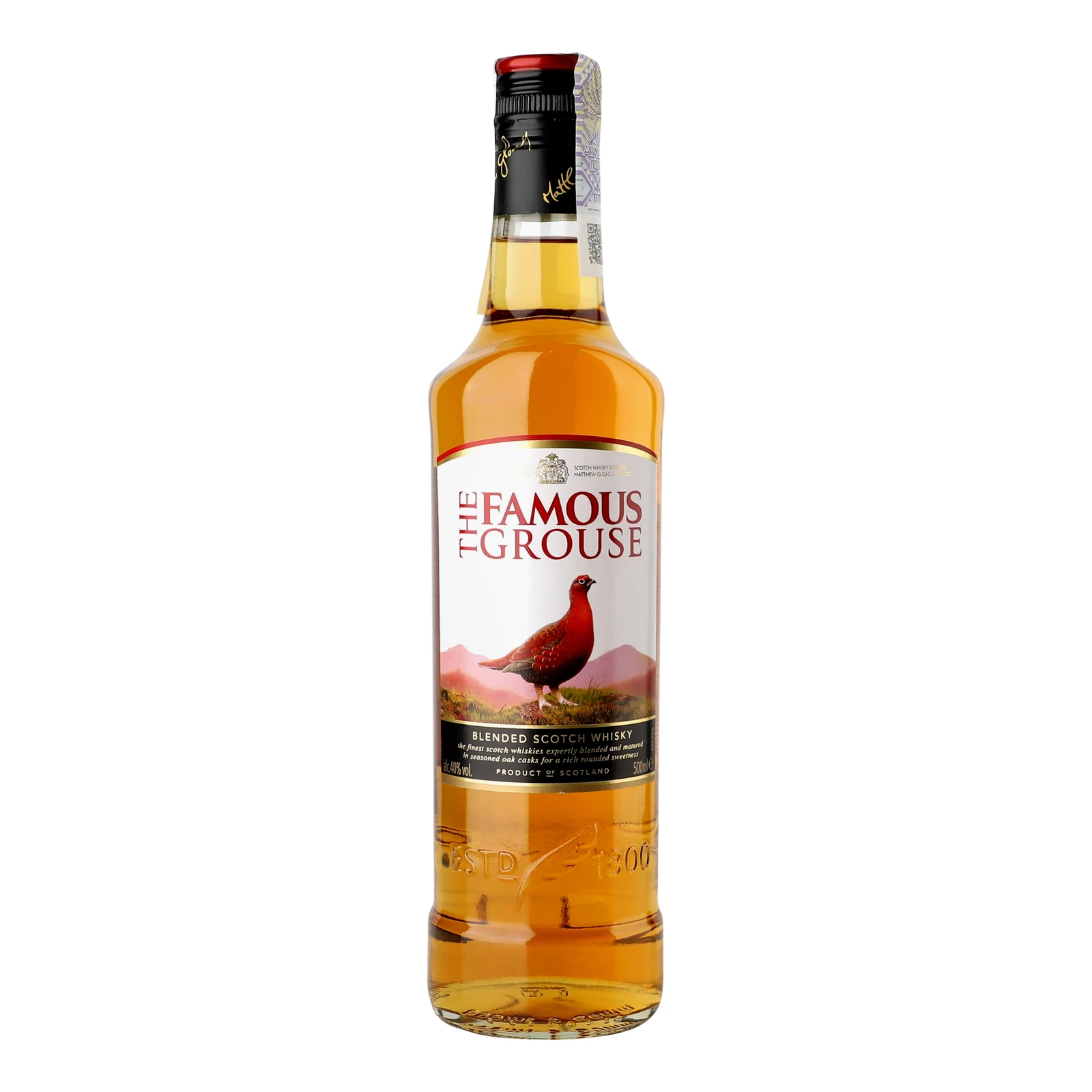 Віскі The Famous Grouse шотландське 40% 0.5л Фото №:1