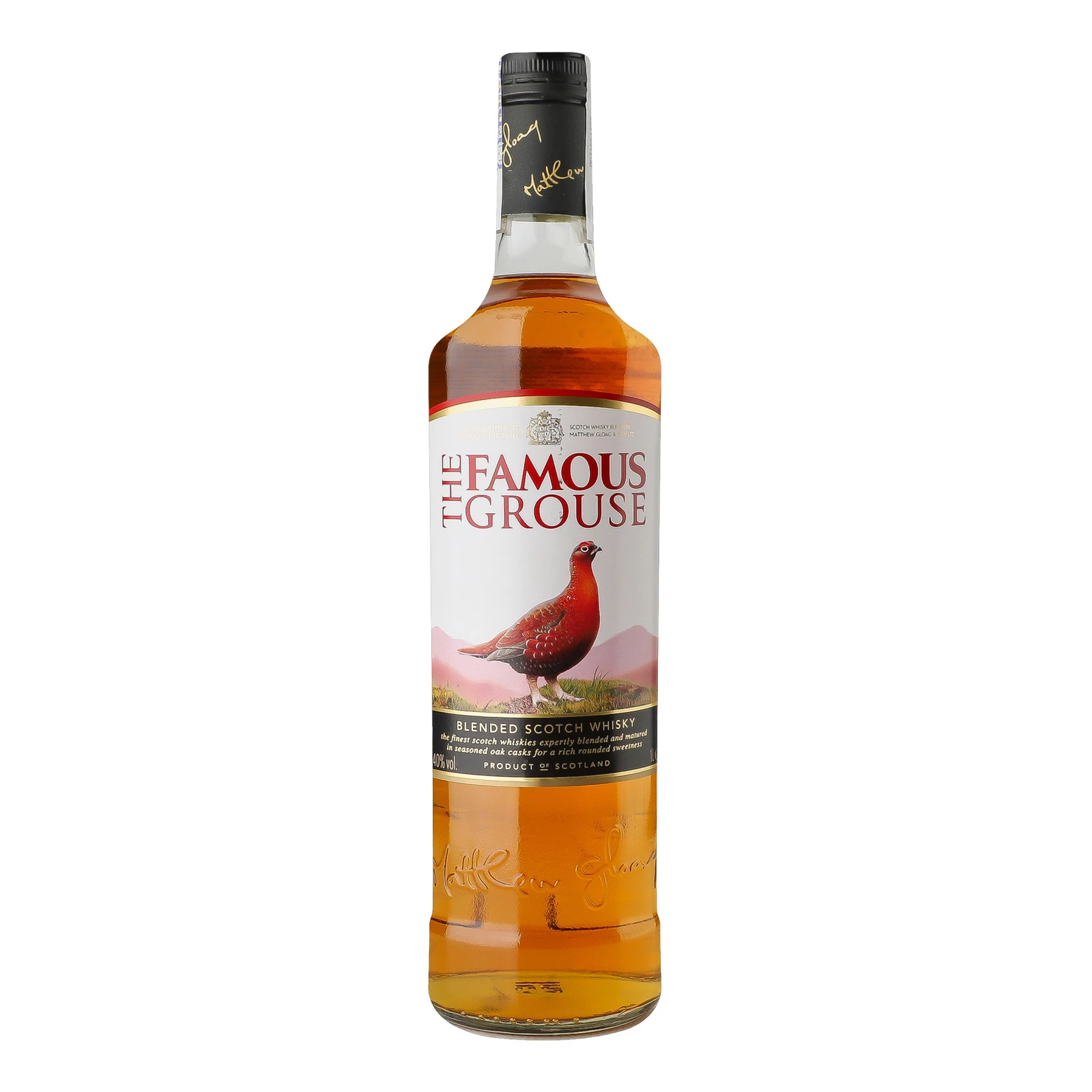 Віскі The Famous Grouse шотландське 40% 1л Фото навігації №:1