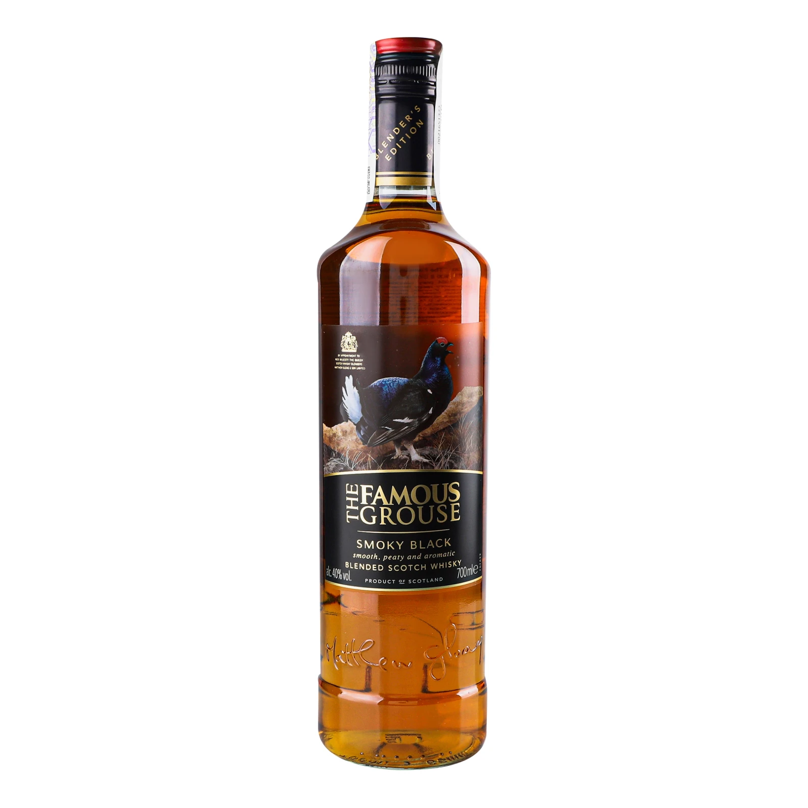 Віскі The Famous Grouse Smoky Black 40% 0.7л Фото №:1