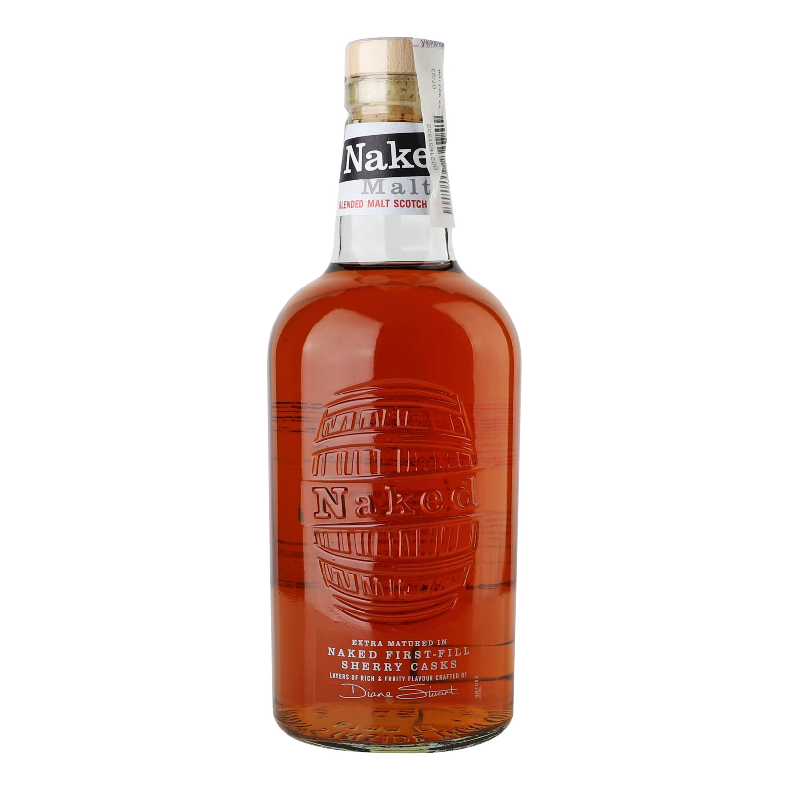 Віскі Naked Malt шотландське 40% 0.7л