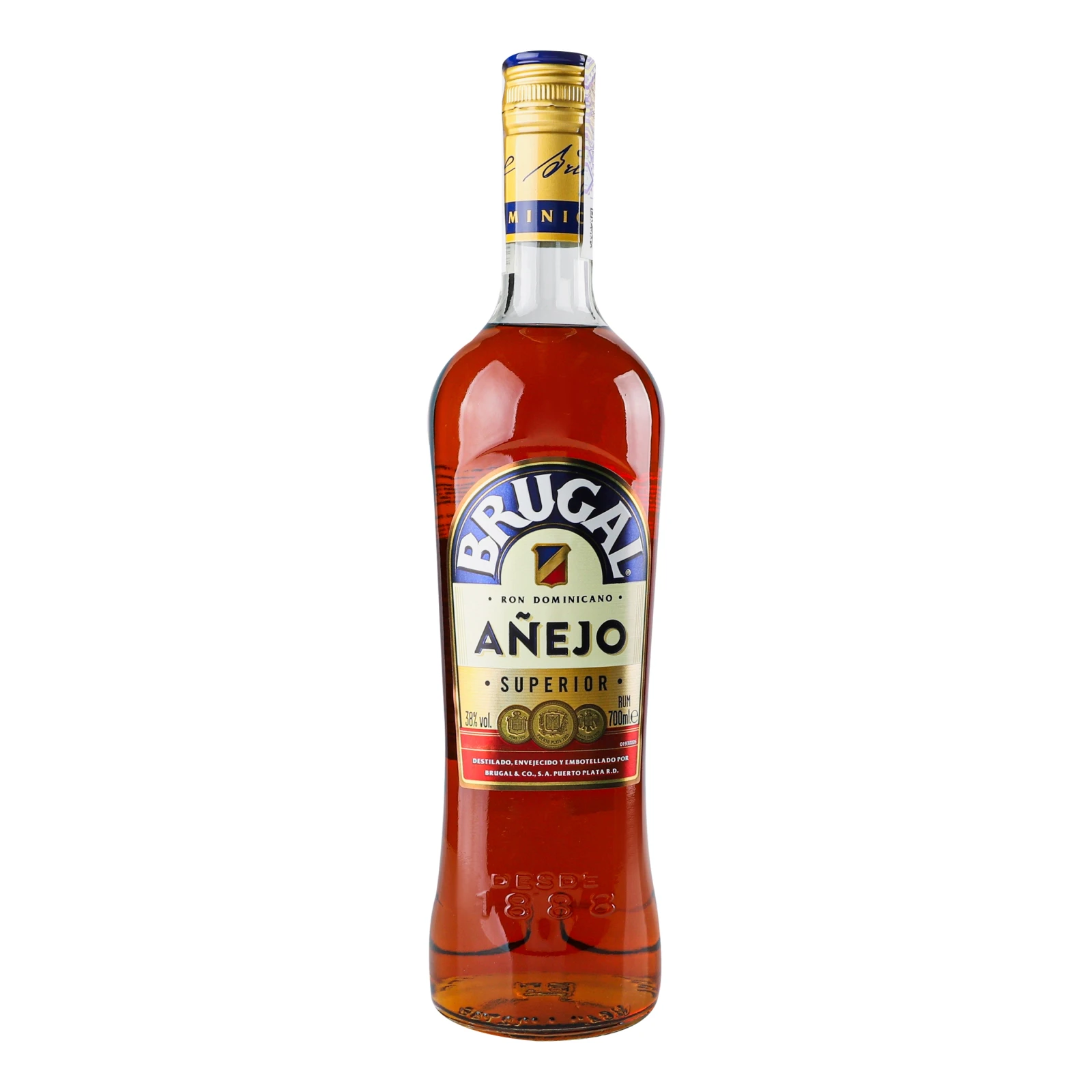 Ром Brugal Anejo 38% 0.7л Фото №:1