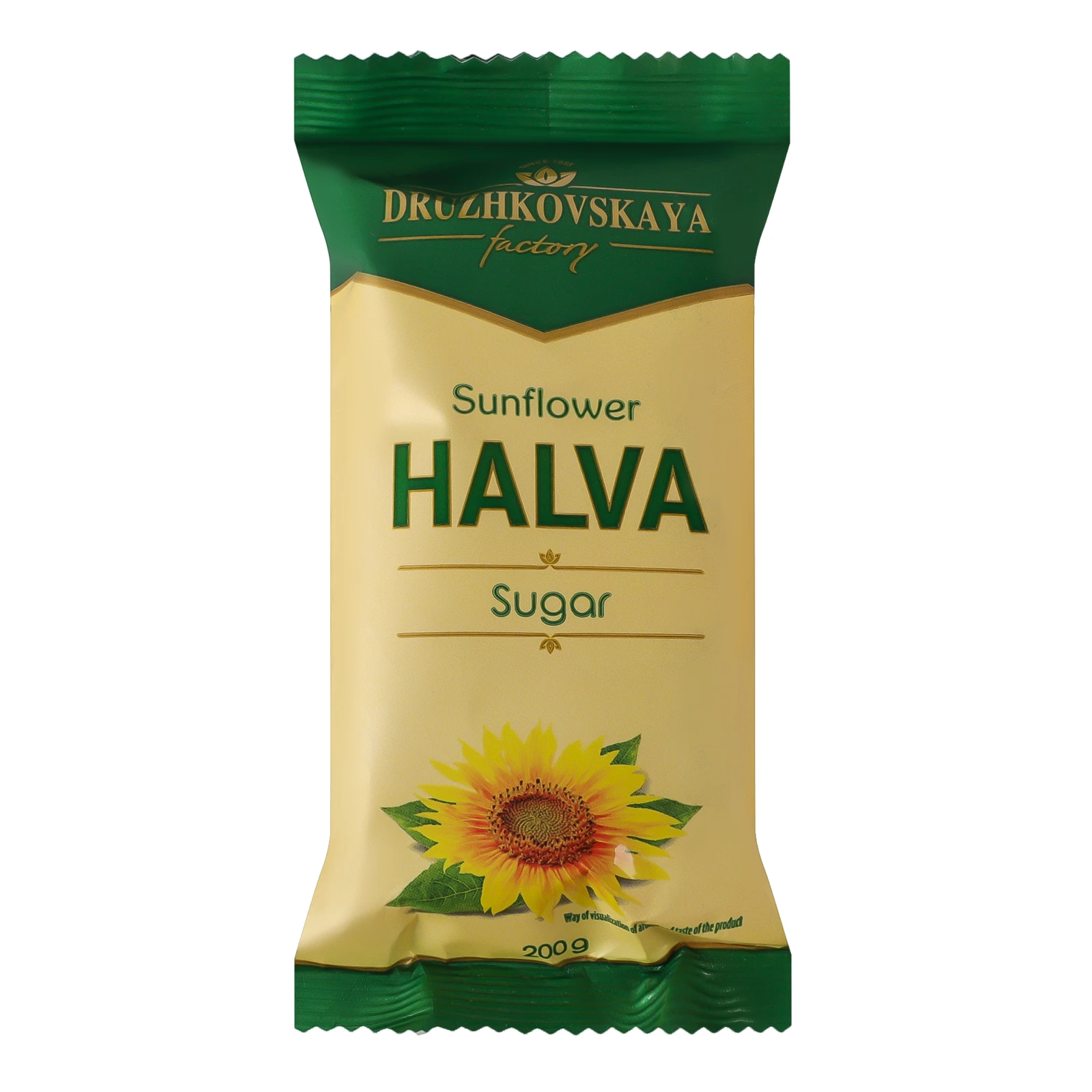Халва Дружківська соняшникова цукрова 200г Фото №:1