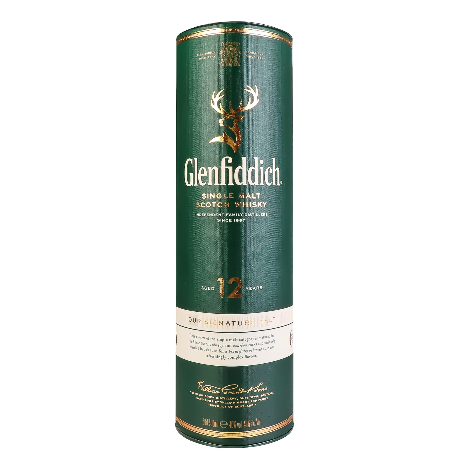Віскі Glenfiddich 12 YO 40% 0.5л Фото навігації №:1