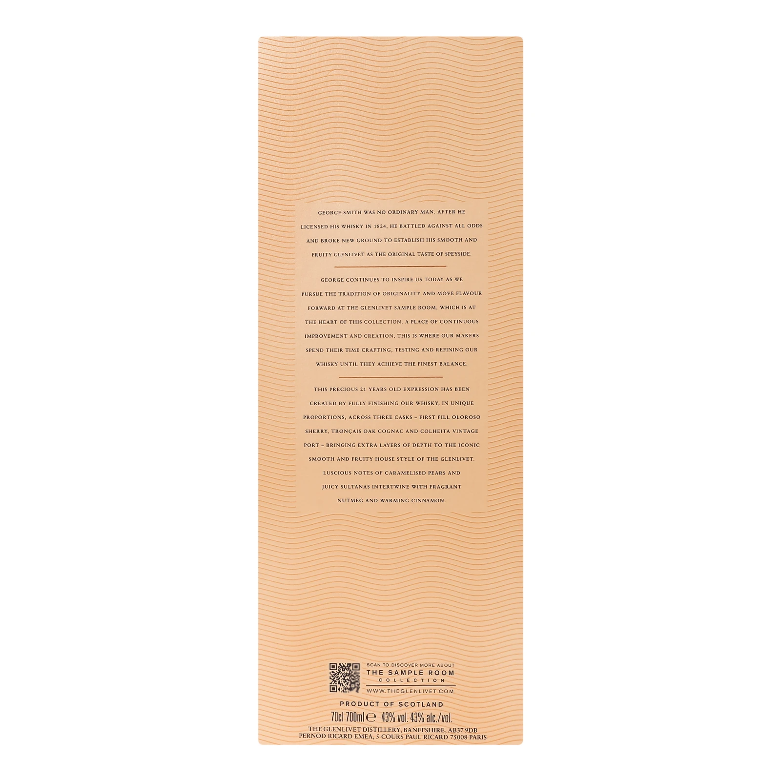 Віскі The Glenlivet 21YO шотландське односолодове 43% 0.7л Фото №:2
