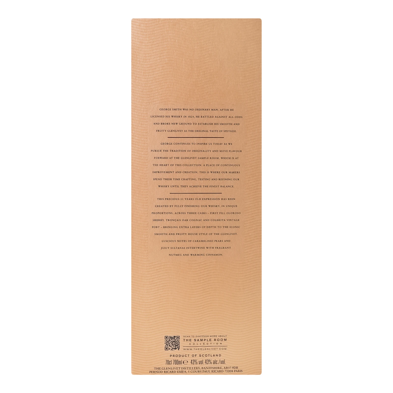 Віскі The Glenlivet 21YO шотландське односолодове  43% 0.7л Фото №:2