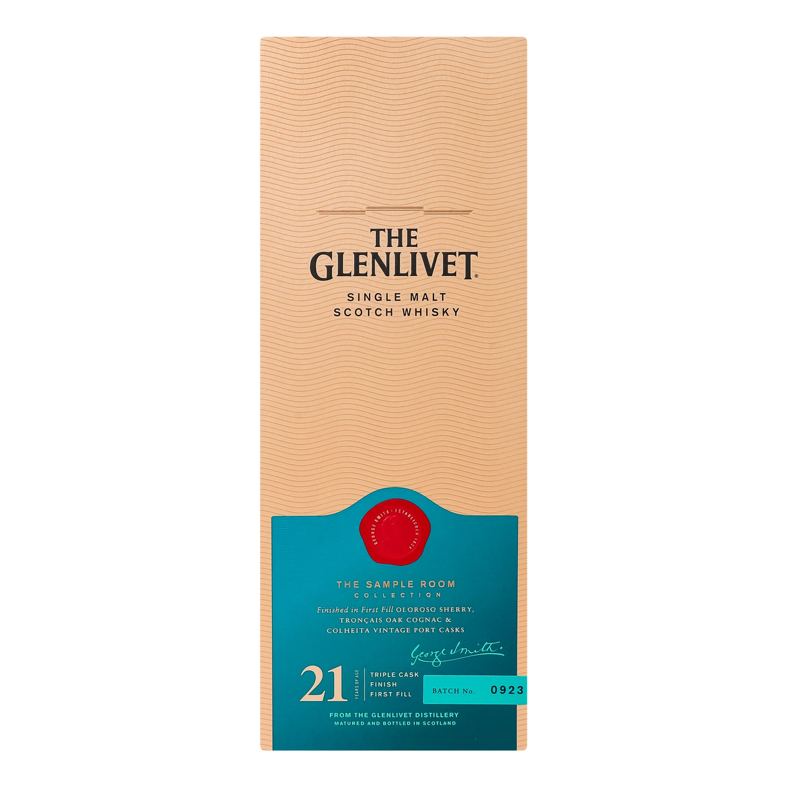 Віскі The Glenlivet 21YO шотландське односолодове 43% 0.7л