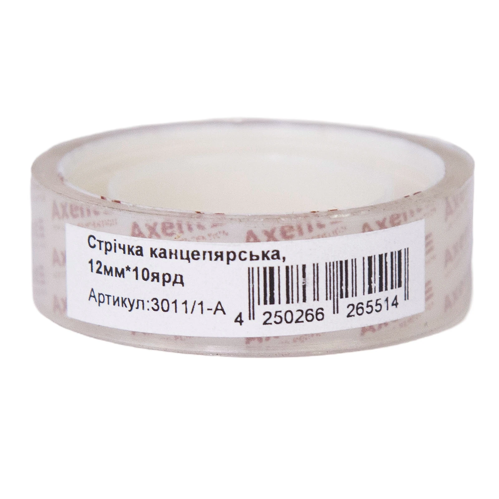 Стрічка Axent клеюча прозора 12х10