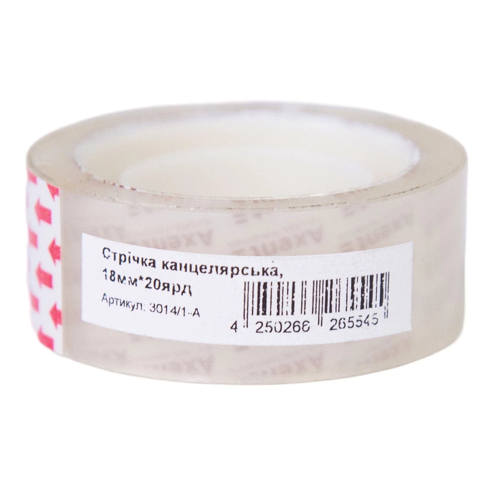 Стрічка Axent клеюча прозора 18х20 Фото №:1