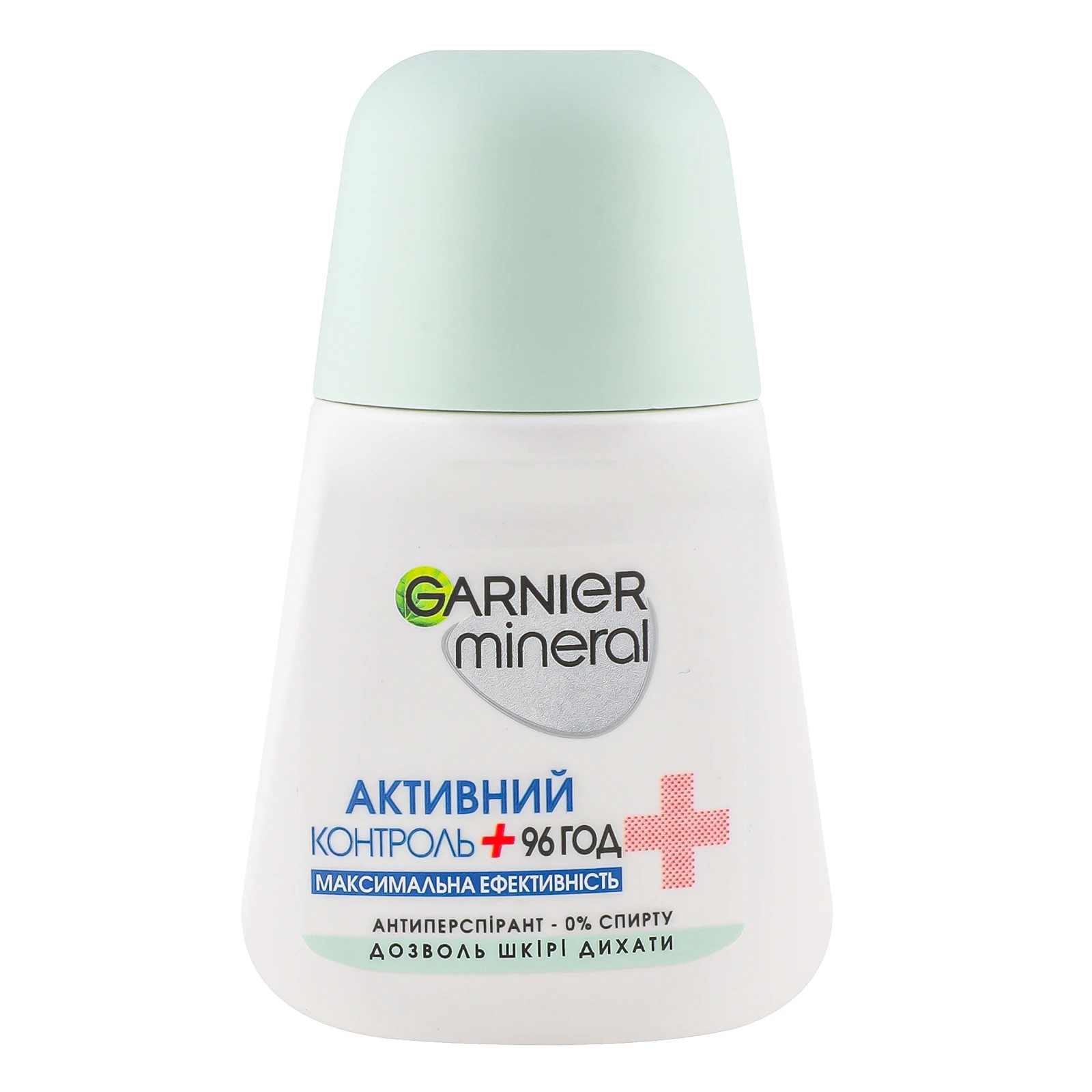 Дезодорант-антиперспірант Garnier Mineral Активний контроль+ Максимальна ефективність кульковий 50мл Фото №:1