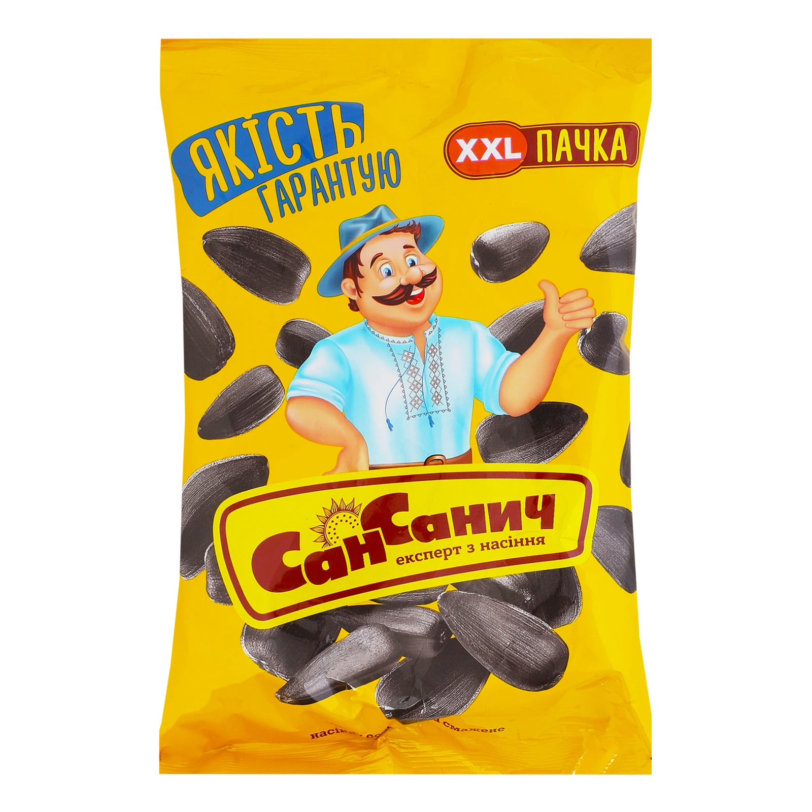 Насіння соняшника Сан Санич смажене 230г Фото №:1