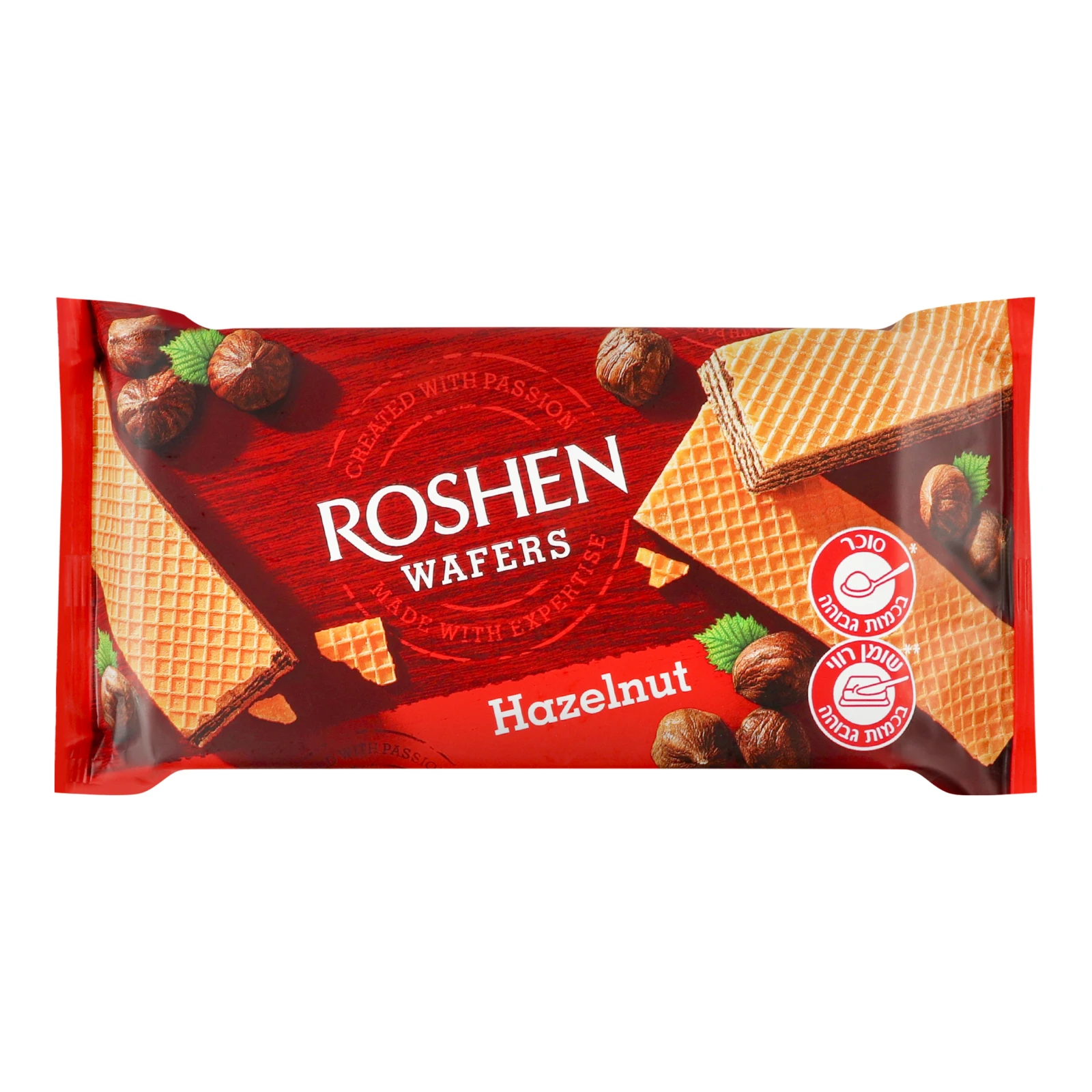 Вафлі Roshen Wafers Hazelnut 216г