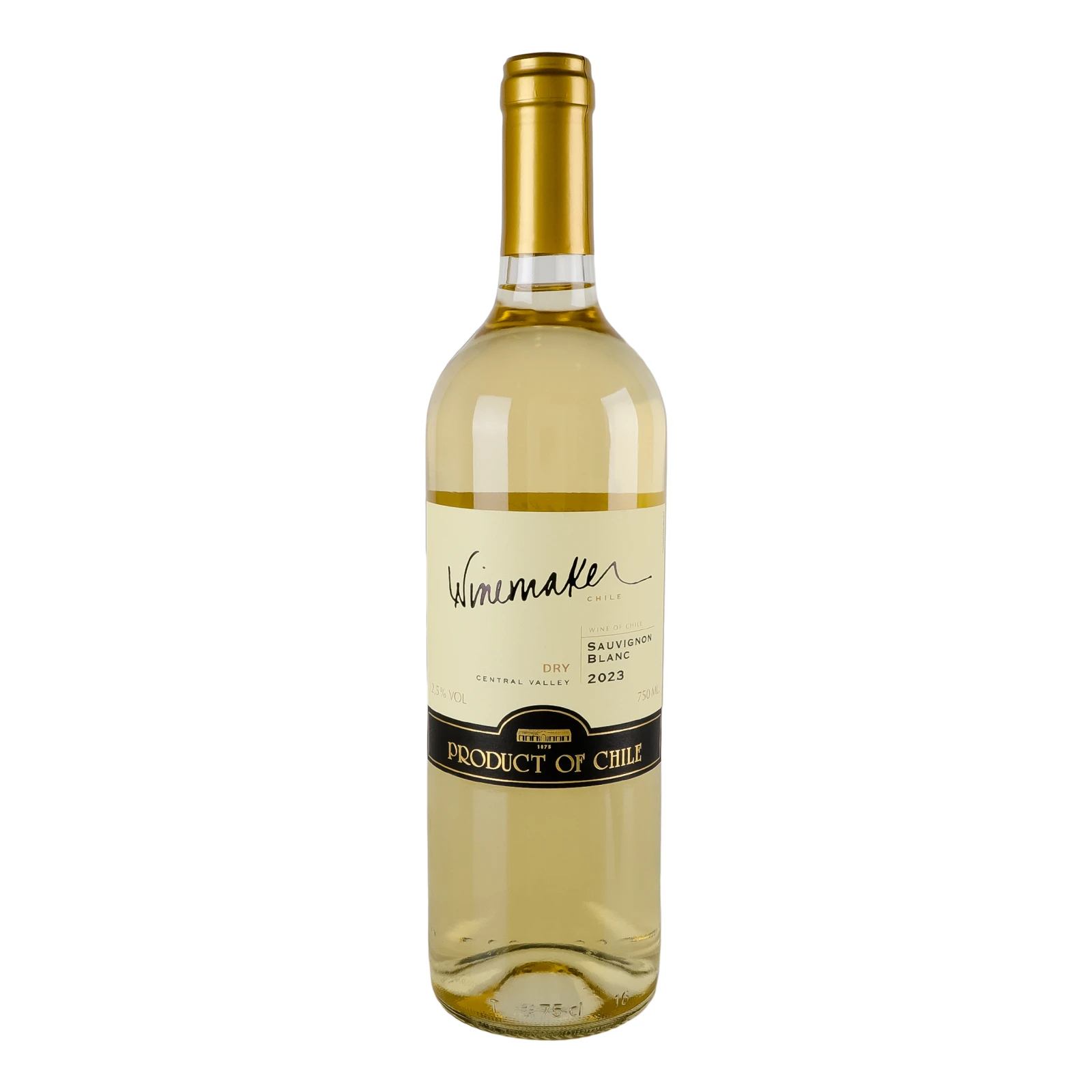 Вино Winemaker Sauvignon Blanc біле сухе 12.5% 0.75л Фото №:1