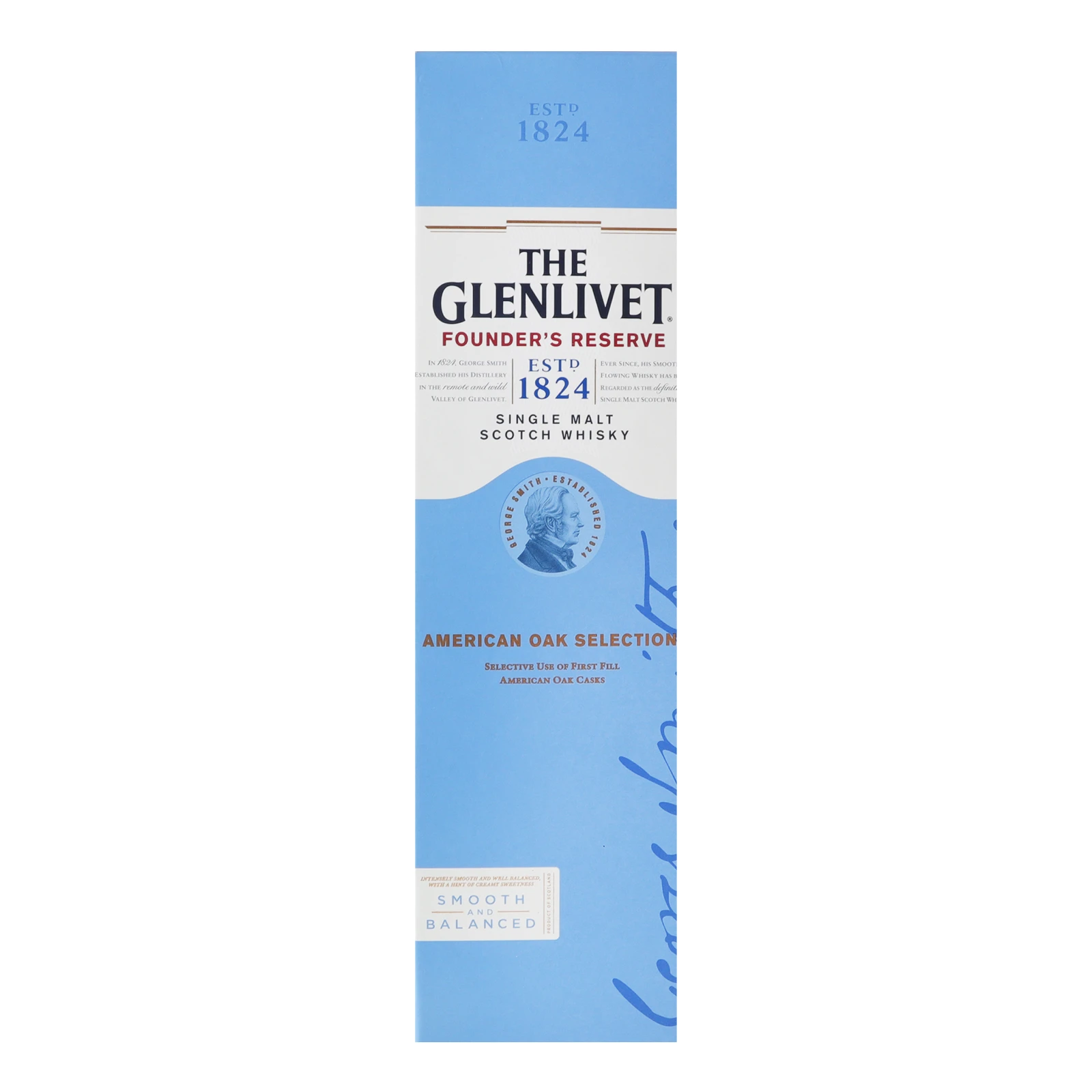 Віскі The Glenlivet Founder's Reserve шотландське односолодове 40% 0.7л Фото №:1