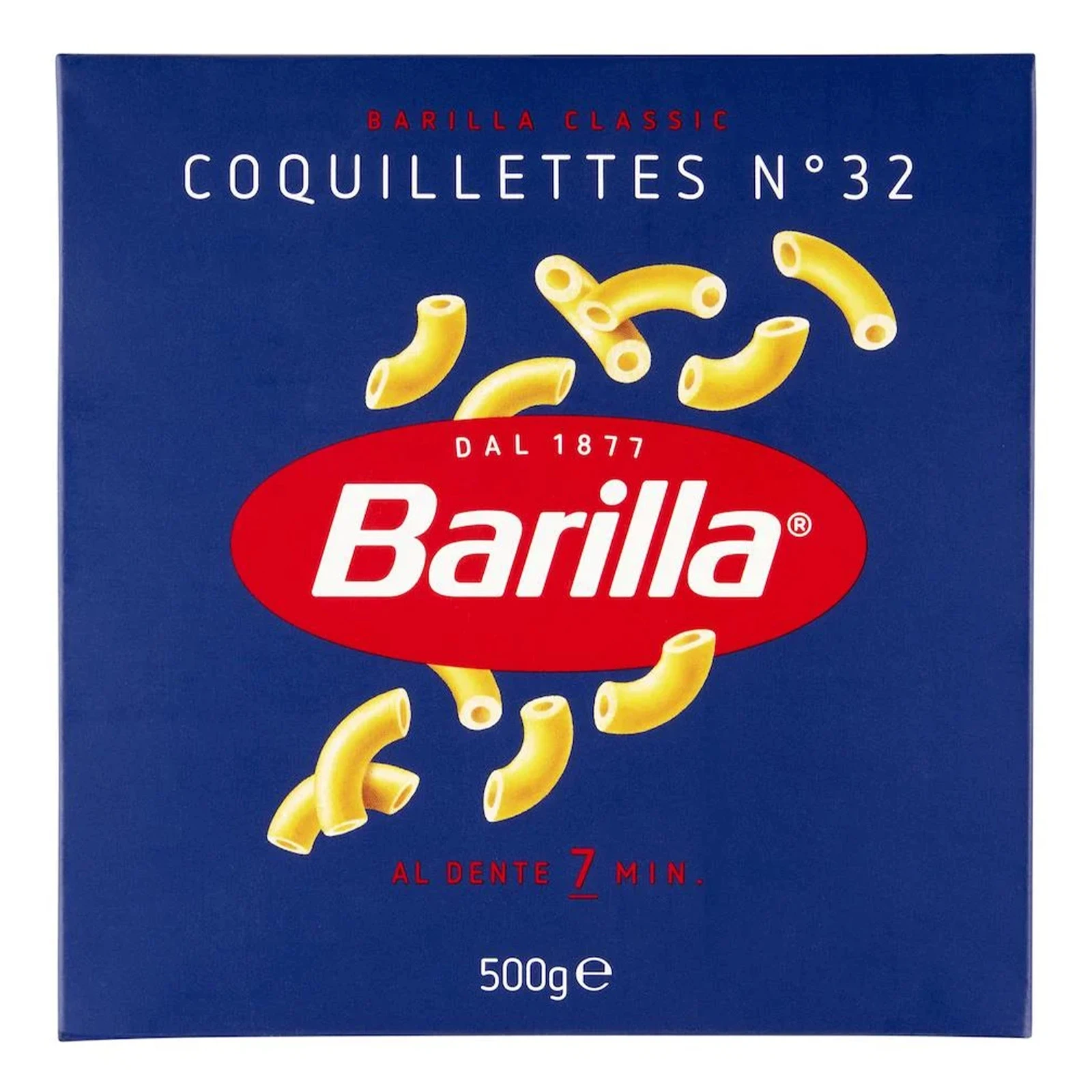 Макаронні вироби Barilla Coquillettes №32 500г Фото навігації №:1