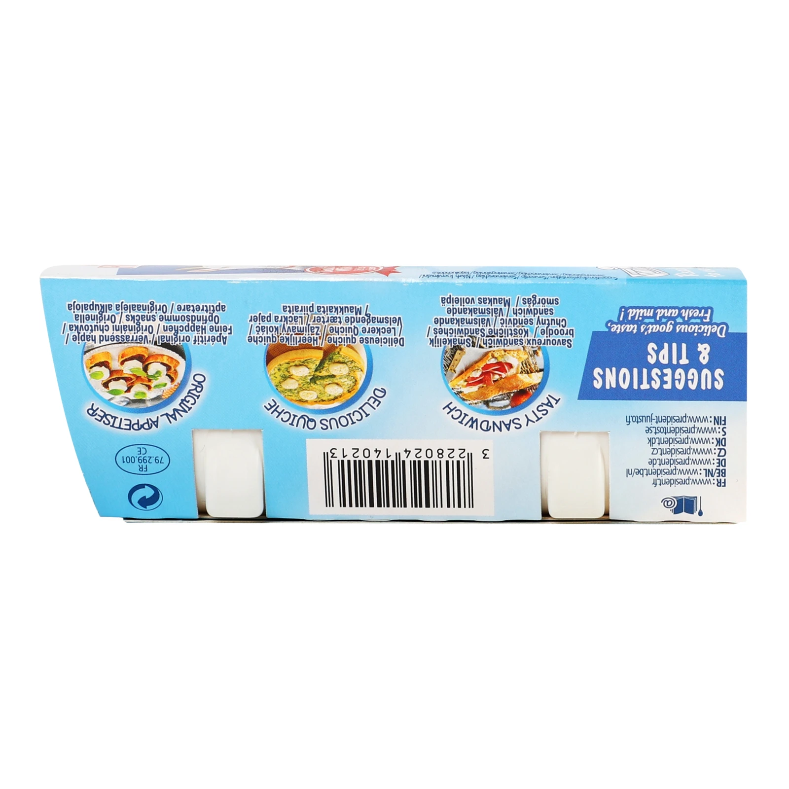 Сир President з козиного молока 45% 100г Фото №:1