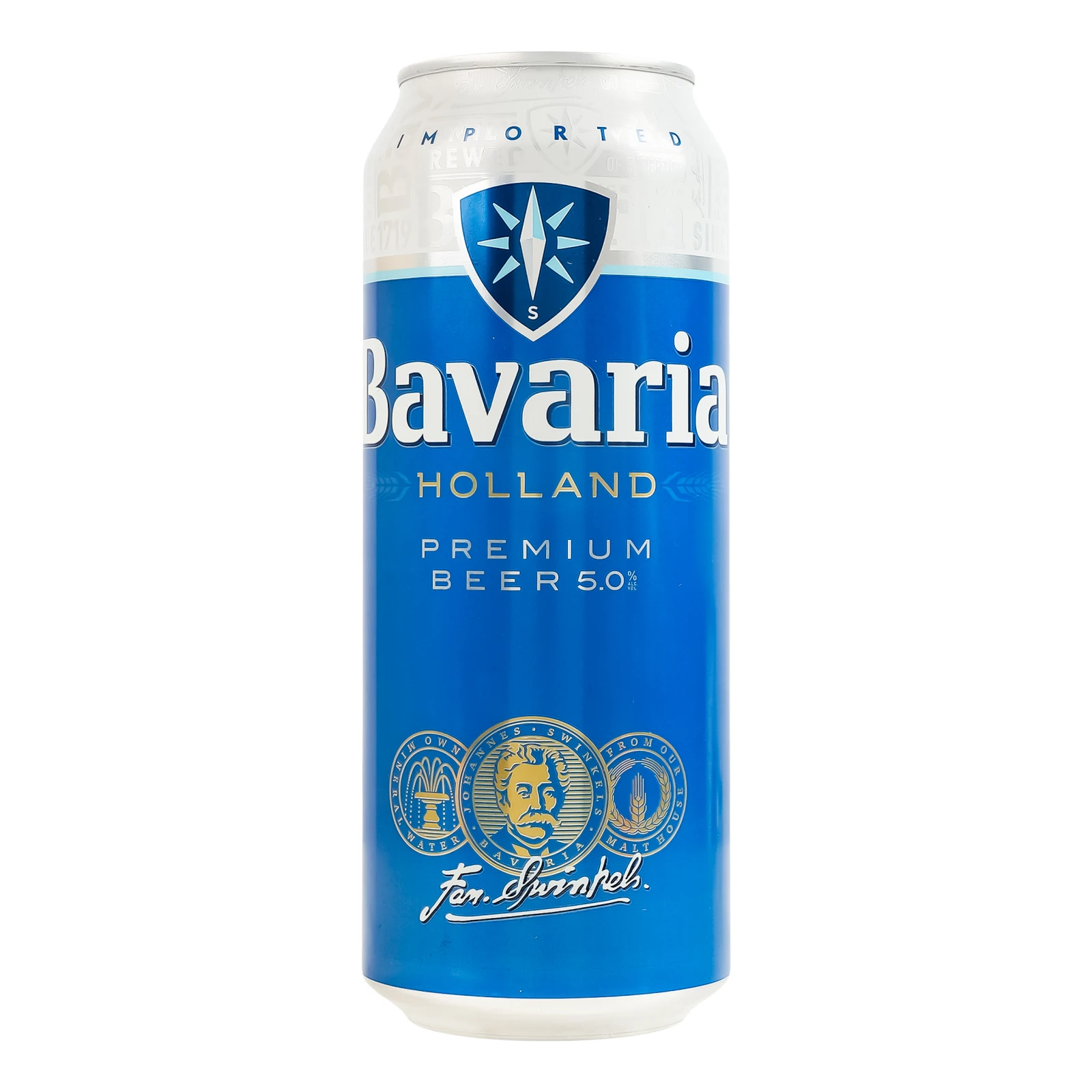 Пиво Bavaria Premium світле фільтроване пастеризоване 5% 0.5л