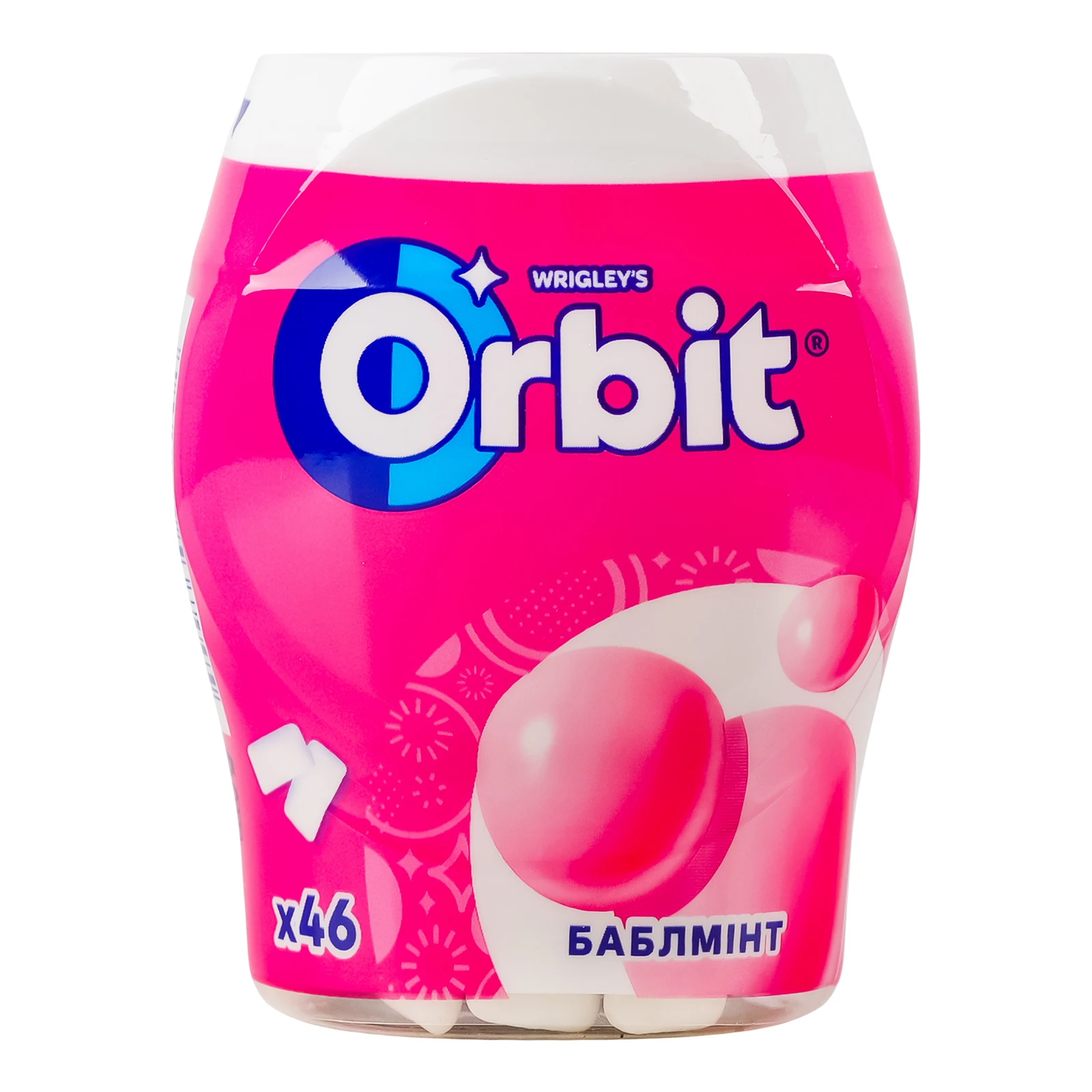Гумка жувальна Orbit Баблмінт без цукру 64г Фото №:1