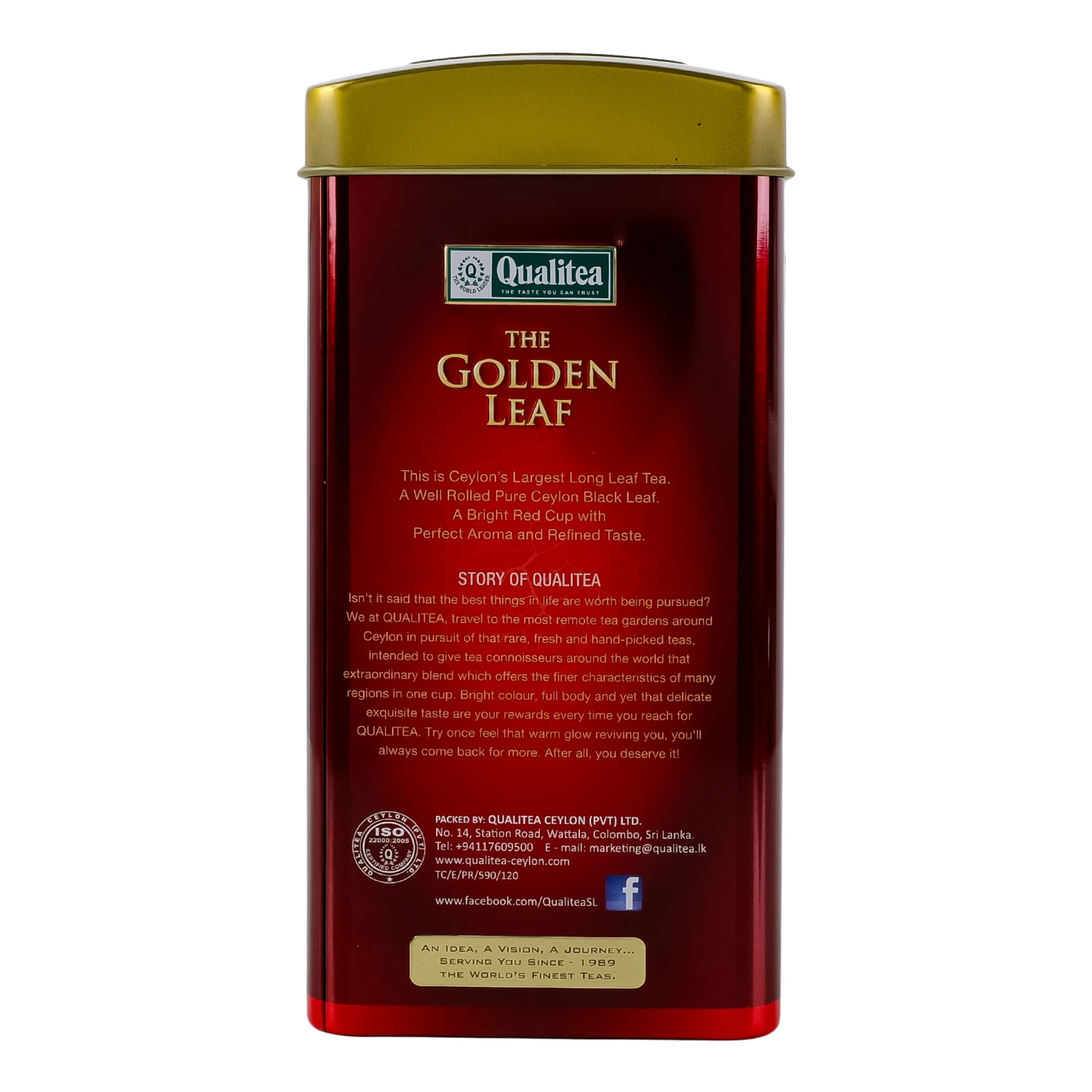 Чай Qualitea Deluxe чорний байховий великолистовий 100г Фото №:2