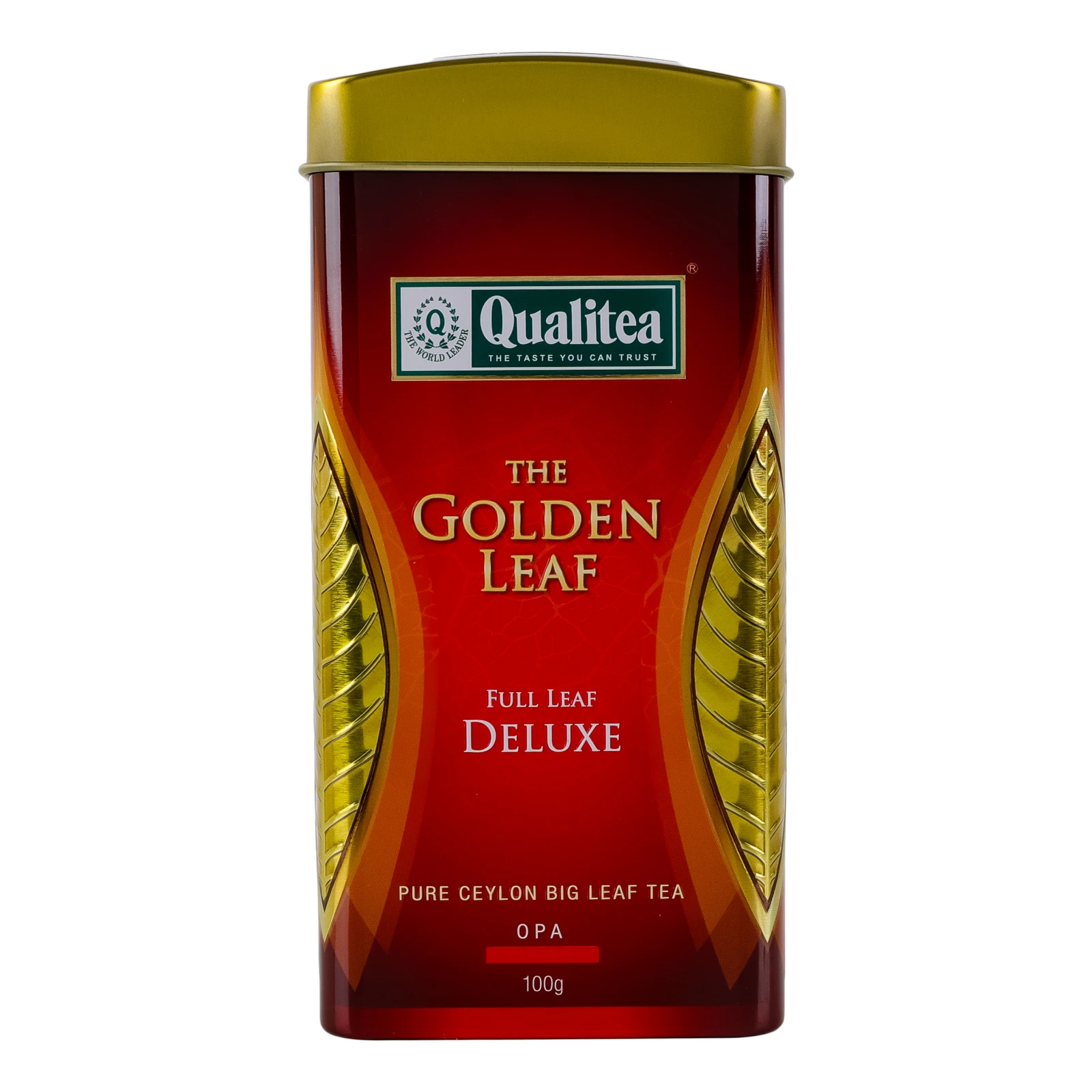 Чай Qualitea Deluxe чорний байховий великолистовий 100г Фото №:1